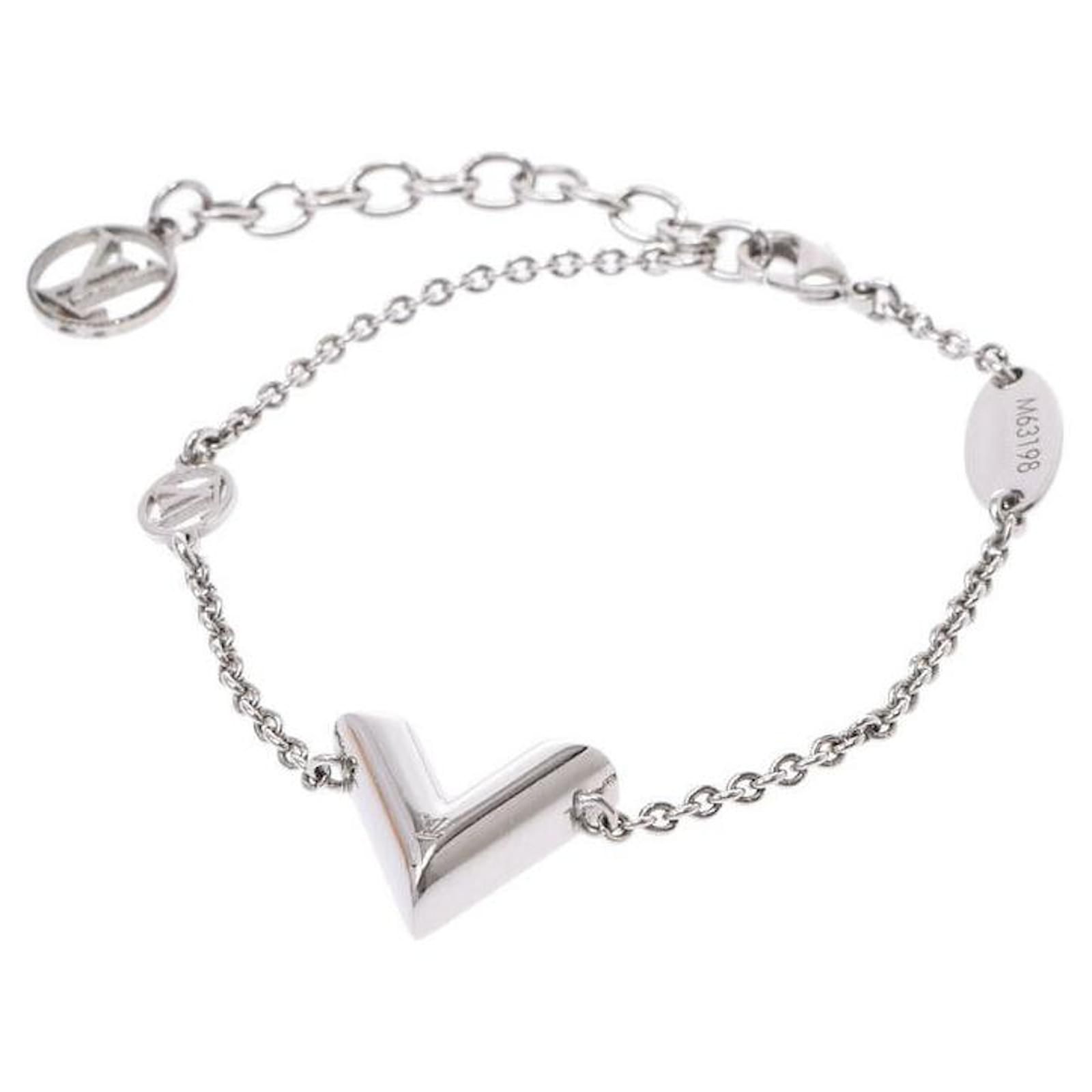 Louis Vuitton bracelet Silvery Silver ref.421764 - Joli Closet
