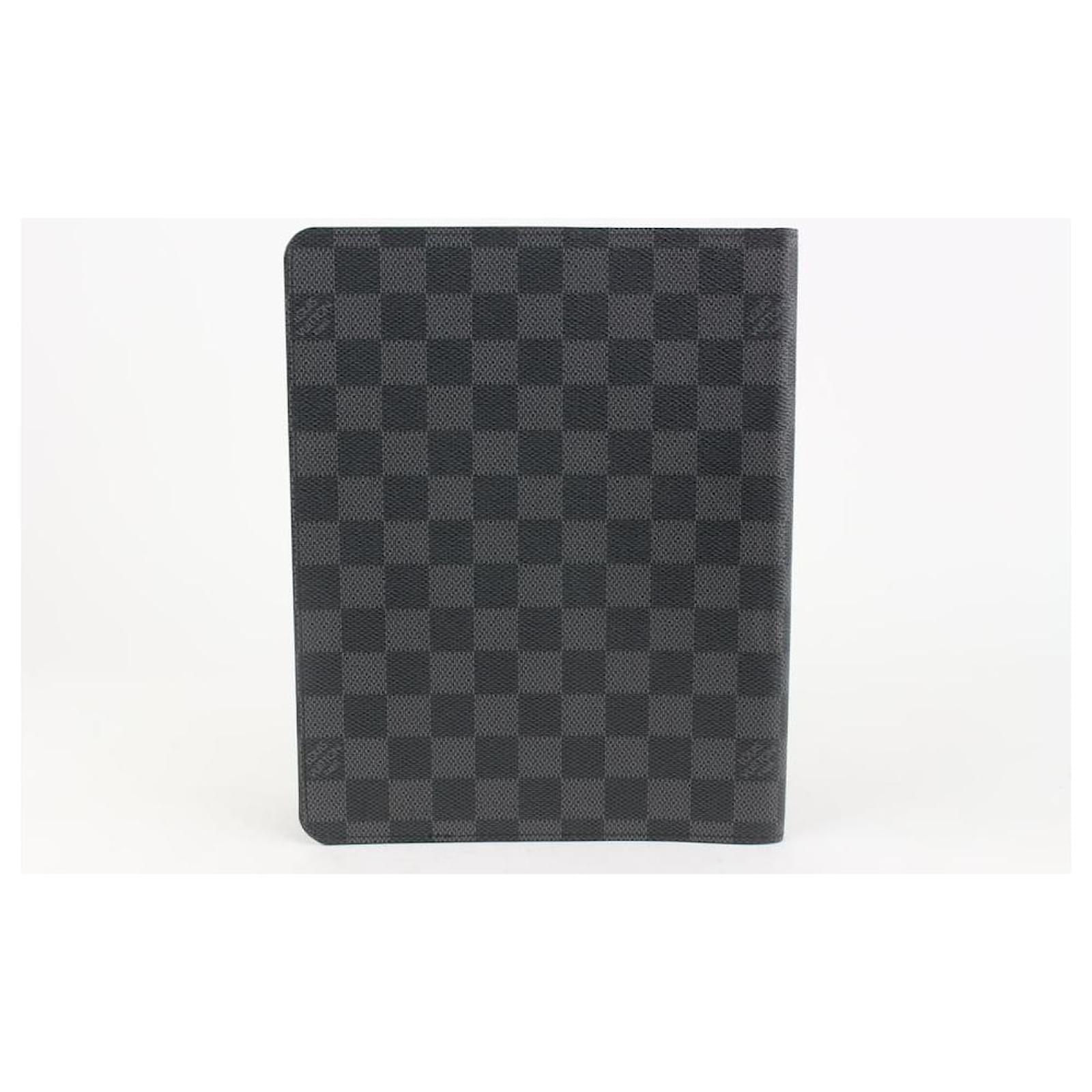 Louis Vuitton Damier Graphite Desk Agenda Cover - Black Travel, Accessories  - LOU794785