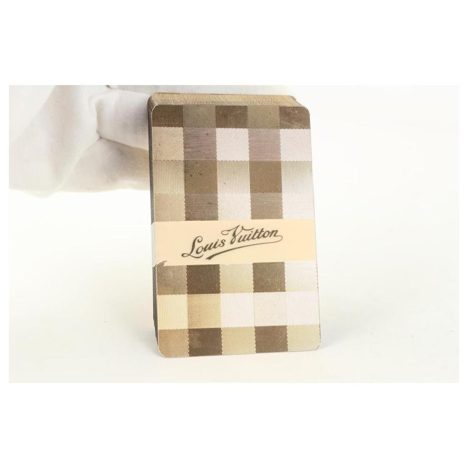 Kit Louis Vuitton Jogo de Poker Damier Ebene Original - SZ4696