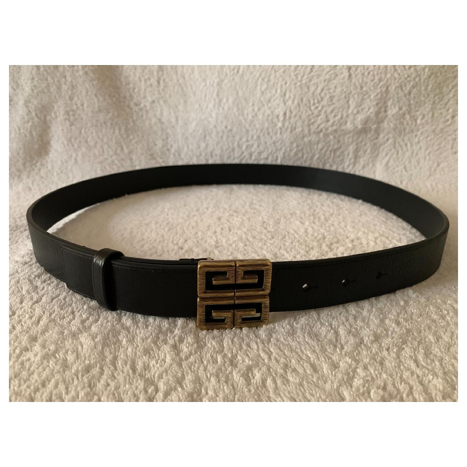 小物 VINTAGE GIVENCHY FRANCE 4G LOGO BELT BLK Givenchy 4G Belt - Joseph | Men