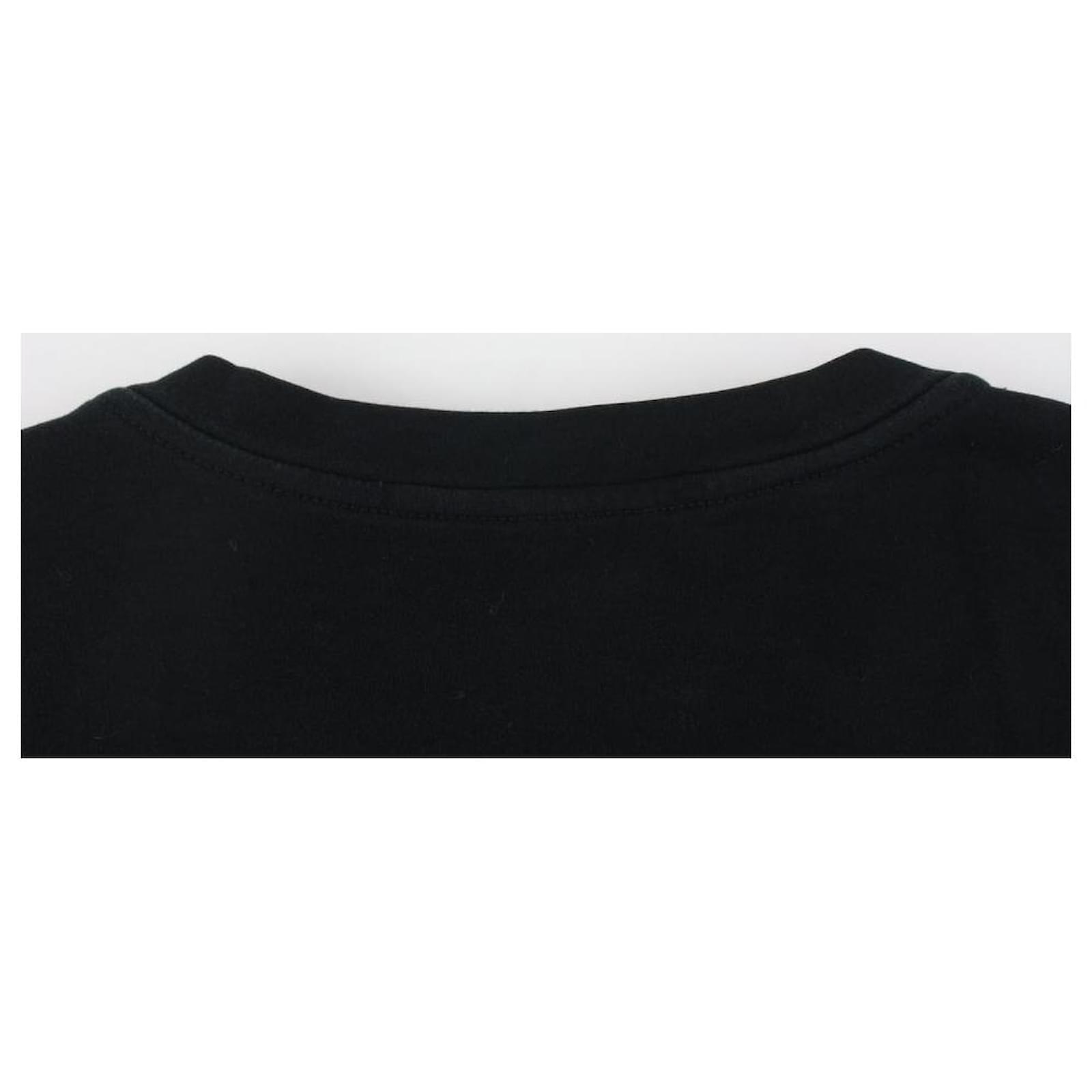 Louis Vuitton Men's Large Black x Red Volez Voguez Voyagez T-Shirt Tee  1116lv35