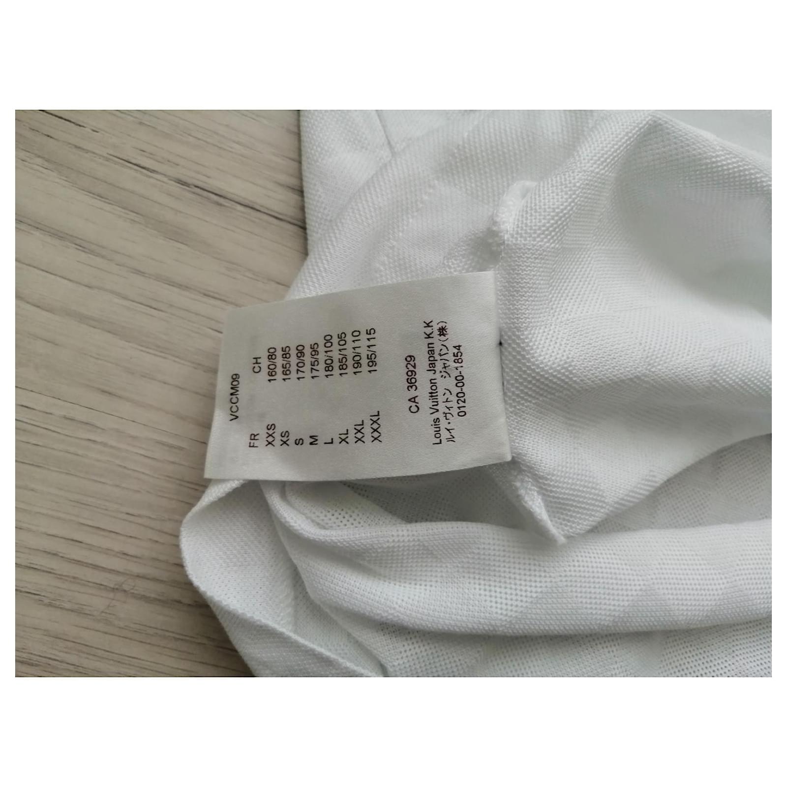 Louis Vuitton Men Coats Outerwear White Cotton ref.387779 - Joli Closet