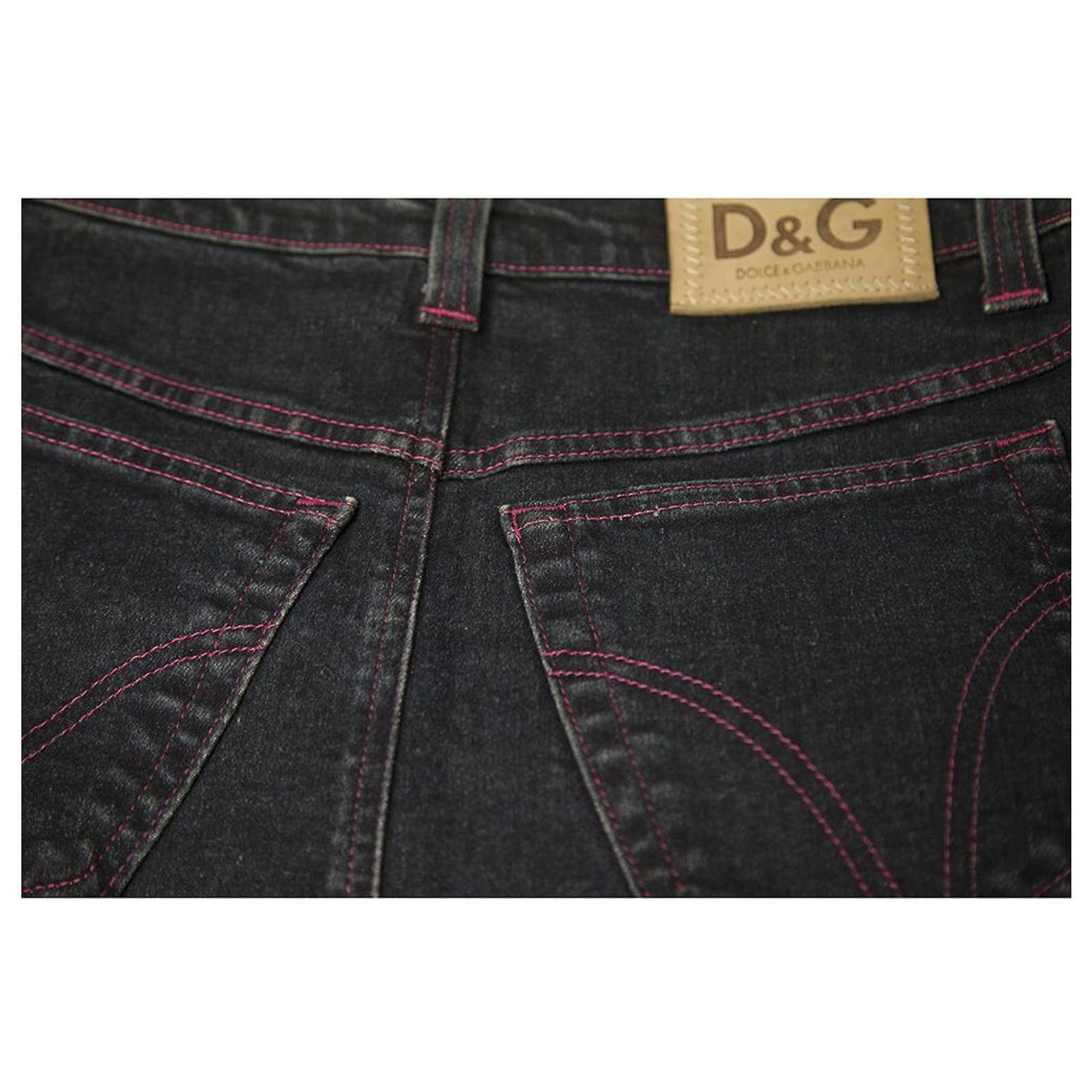 Jupe Tulipe En Jean DOLCE & GABBANA – Taille 44 Bleu Clair – Occasion Très Bon état