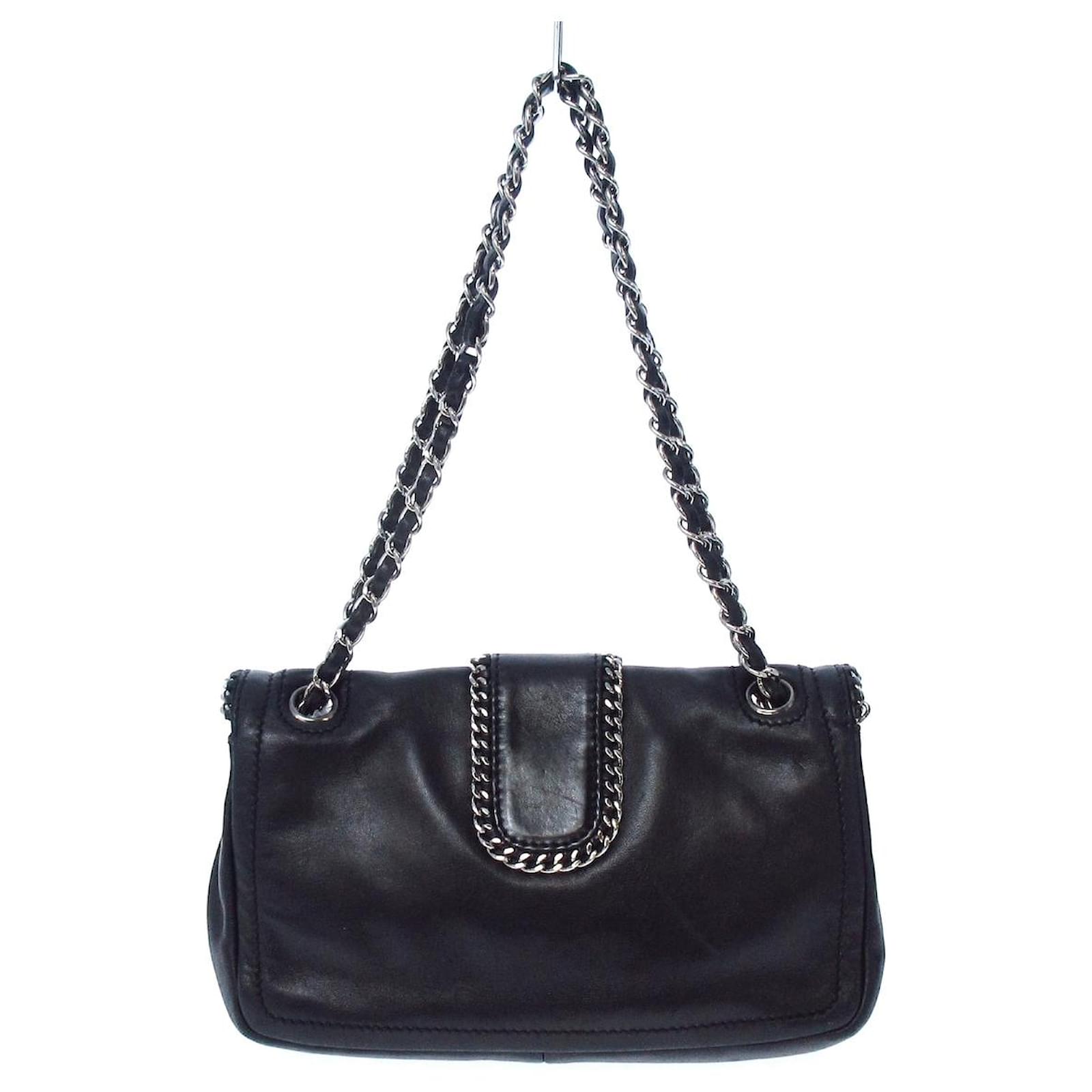 Chanel Luxury line Black Leather ref.423524 - Joli Closet