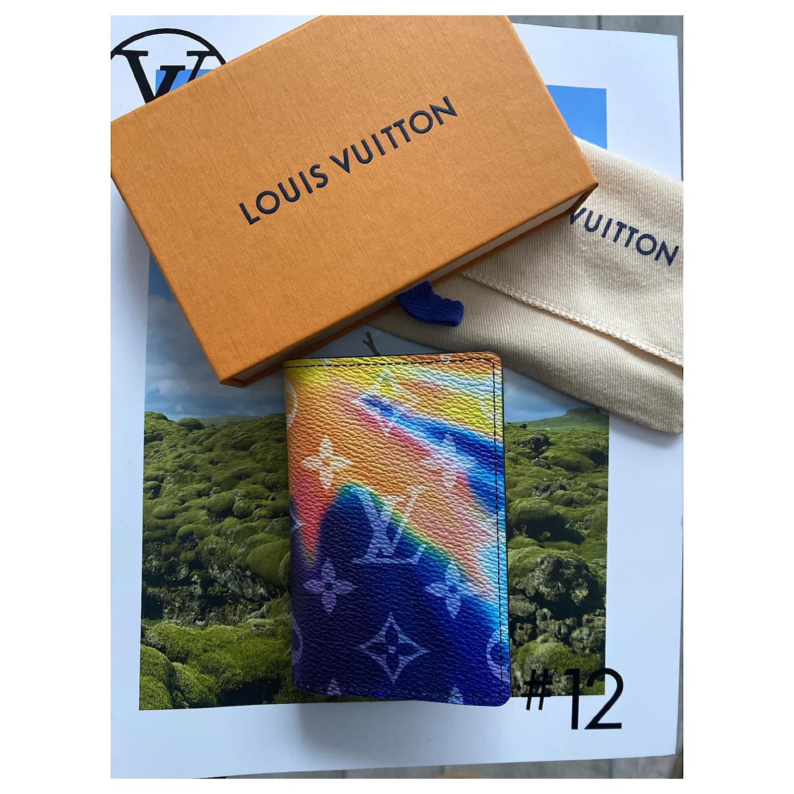 Louis Vuitton Sunset Monogram Pocket Organizer PO Color very vibrant, what  you think? . . #louisvuitton #louisvuittonformen…
