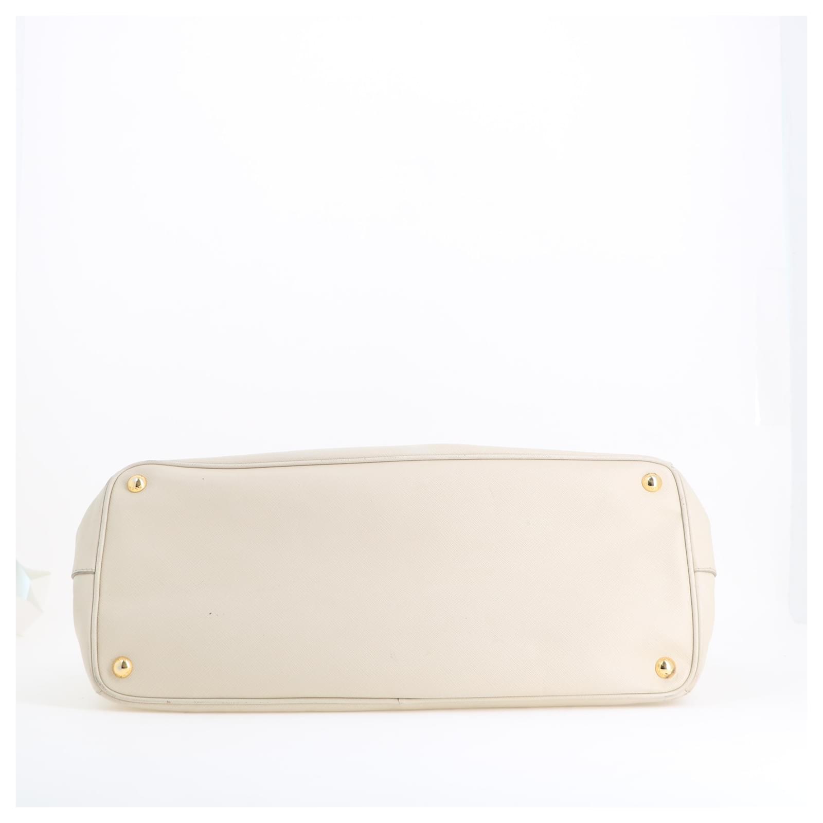 Prada Galleria White Leather ref.424942 - Joli Closet