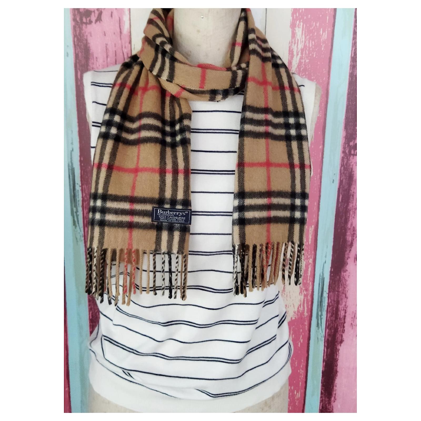 Pink burberry best sale scarf replica