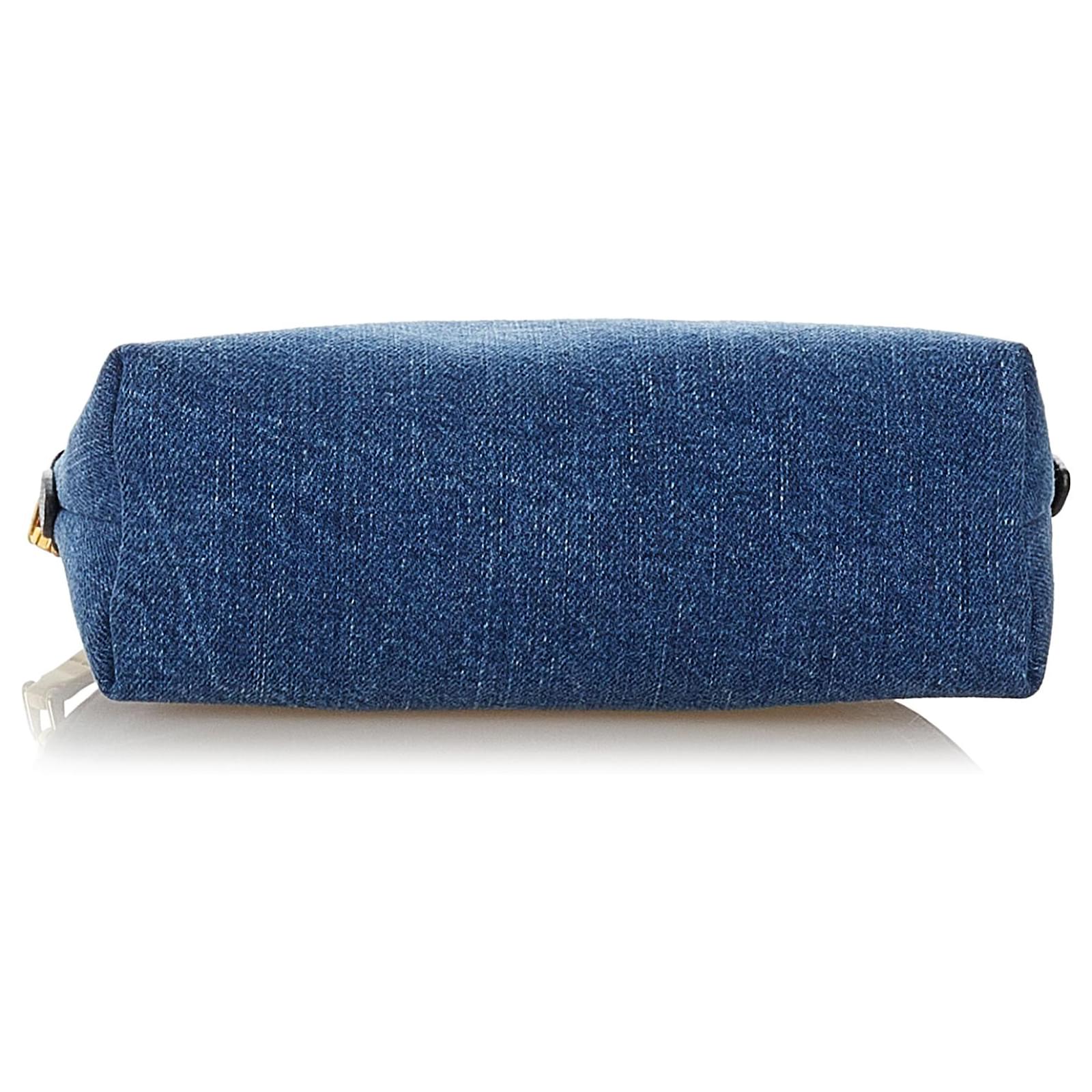 Miu Miu Blue Denim Pouch Cloth ref.425420 - Joli Closet