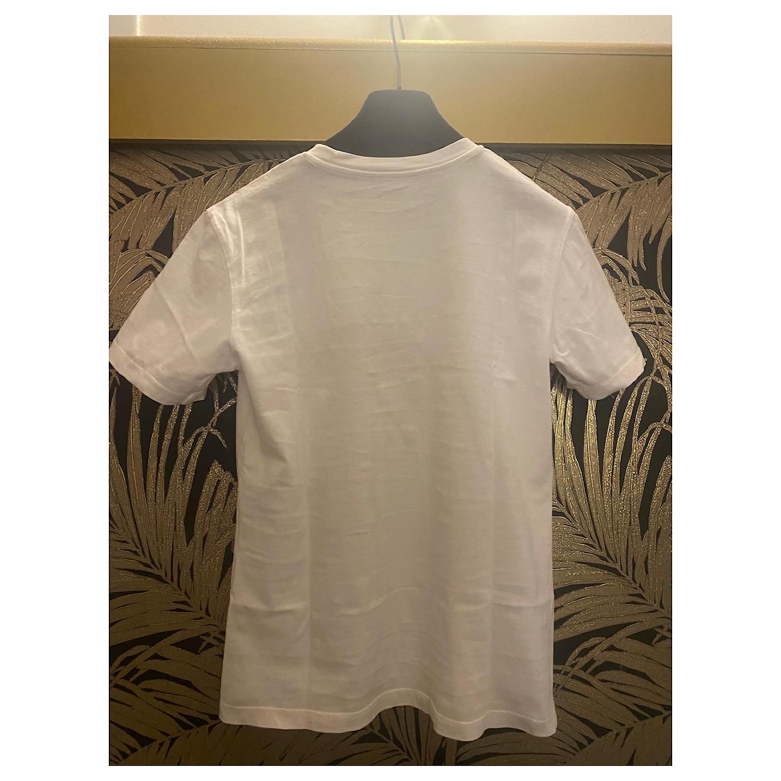 Chanel White T-Shirt Cotton ref.437913 - Joli Closet