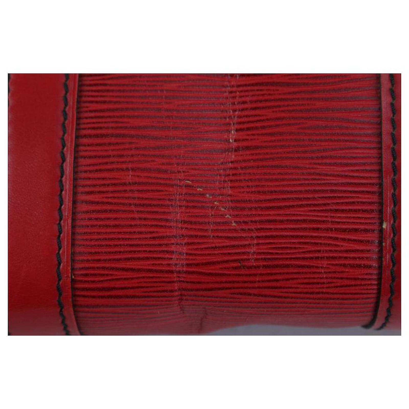 Louis Vuitton, Bags, Louis Vuitton Red Epi Keepall Lv 5 Boston Weekend  Travel Bag Duffle Tote Vi923