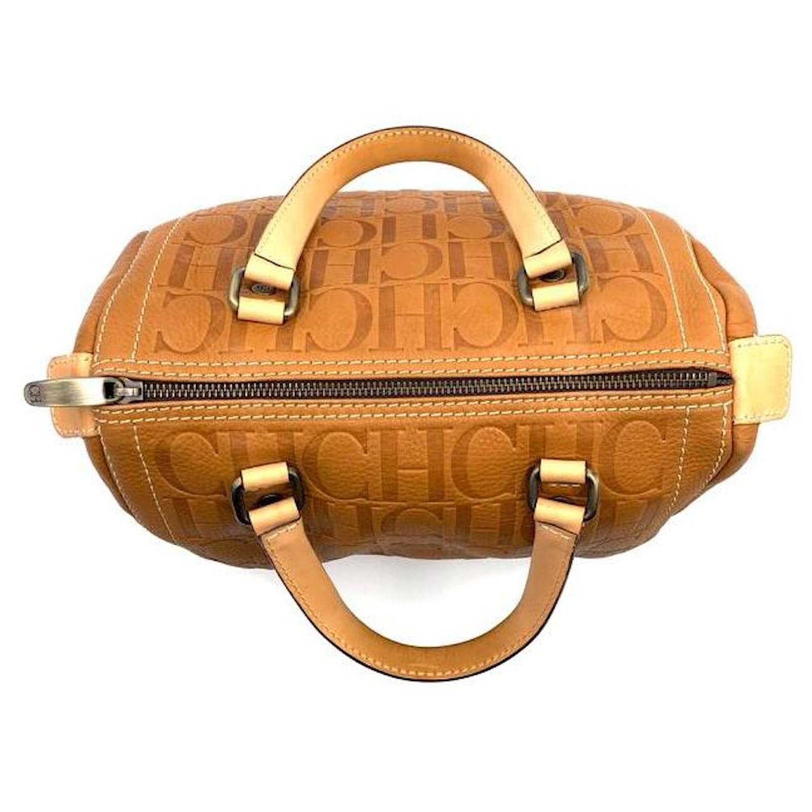 Andy 10 All Day  Large handbag cognac - CH Carolina Herrera United States