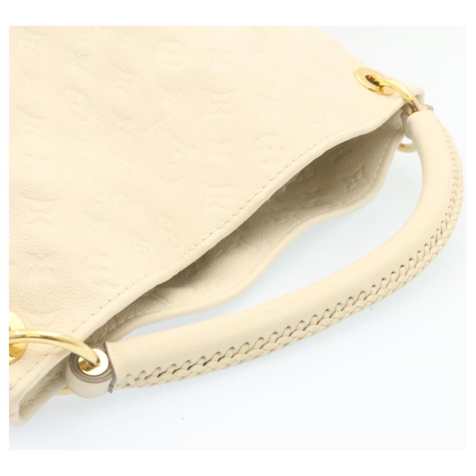 Louis Vuitton Artsy White Leather ref.427104 - Joli Closet