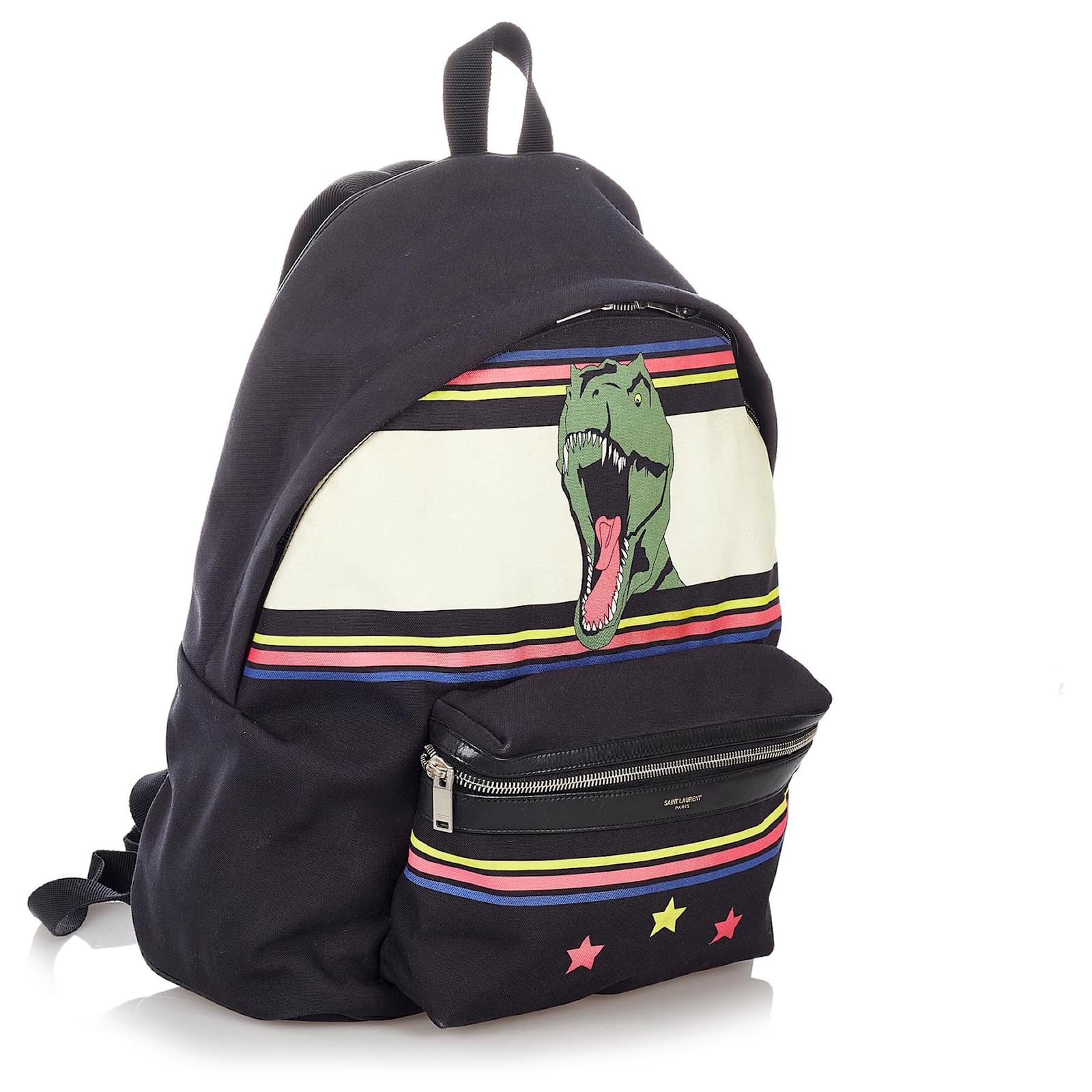 saint laurent dinosaur backpack