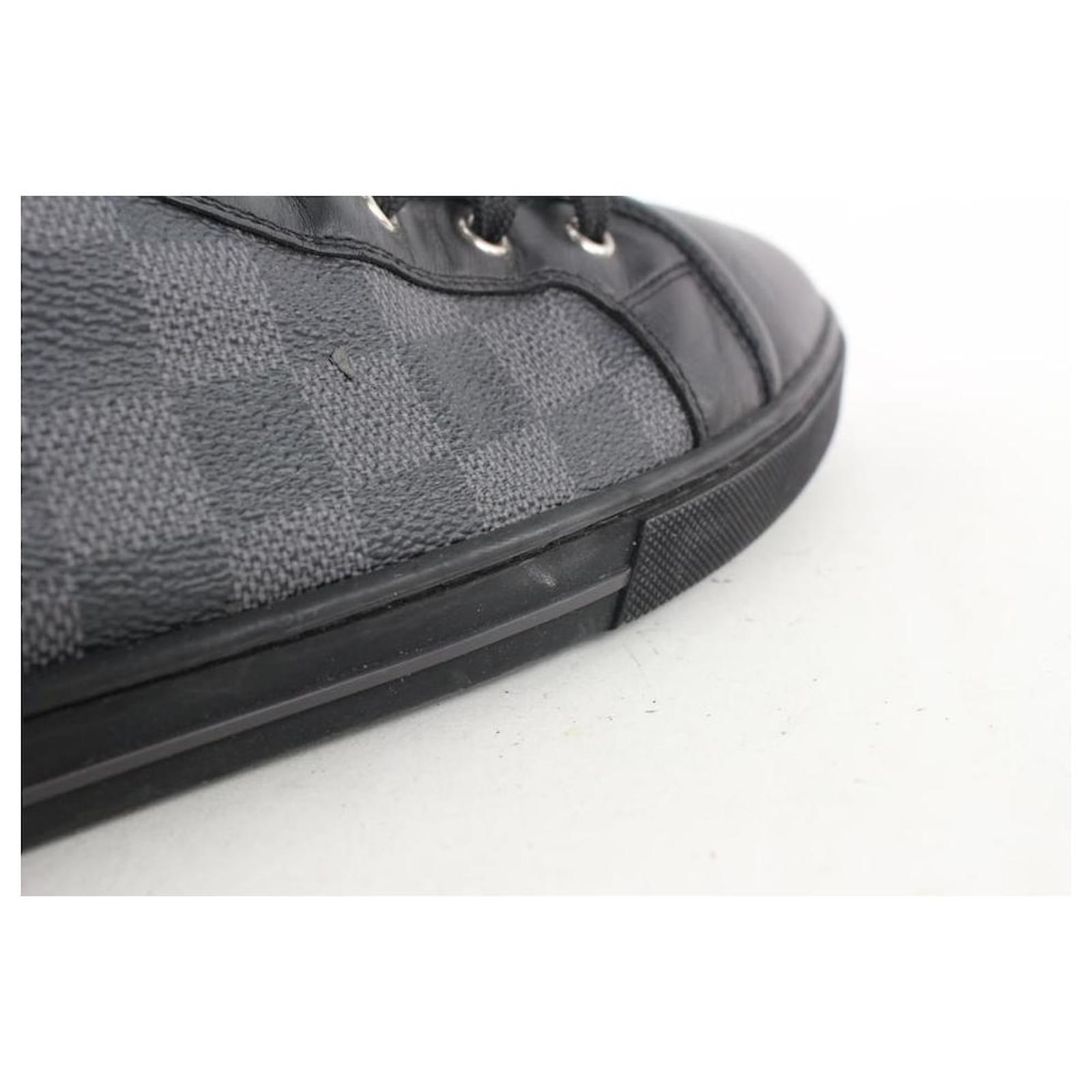 Louis Vuitton Men's US 12 Damier Graphite Punchy Sneaker ref