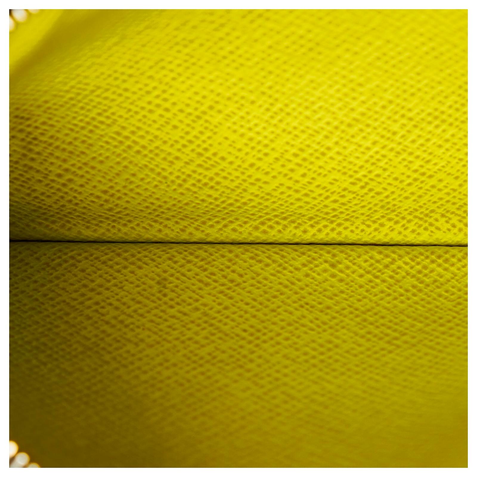 Louis Vuitton Yellow Monogram Bahia Coin Card Holder Leather Pony-style  calfskin ref.428122 - Joli Closet