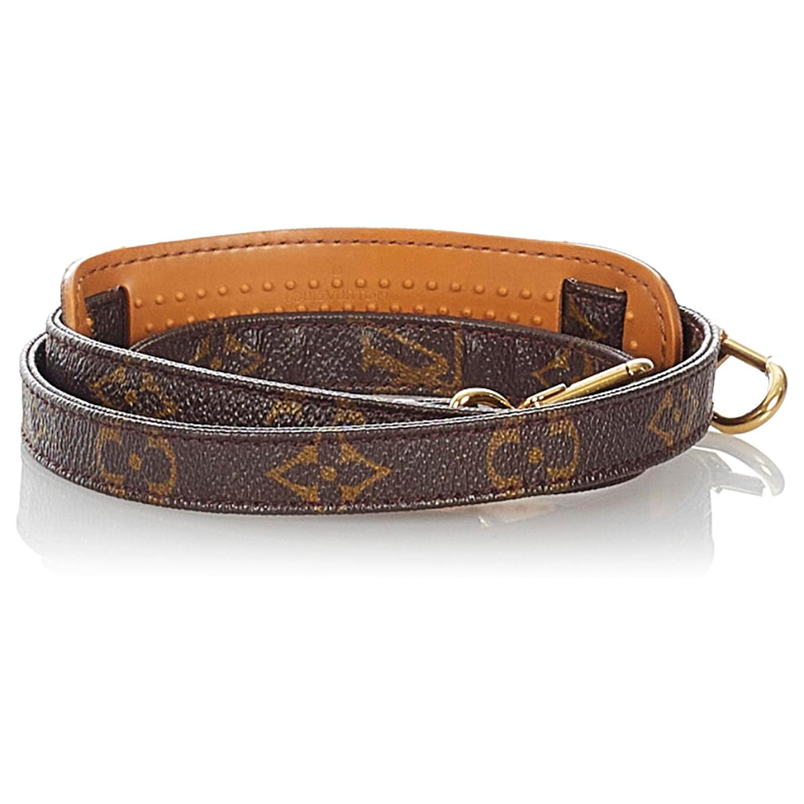 Louis Vuitton Brown Monogram Strap Cloth ref.428203 - Joli Closet