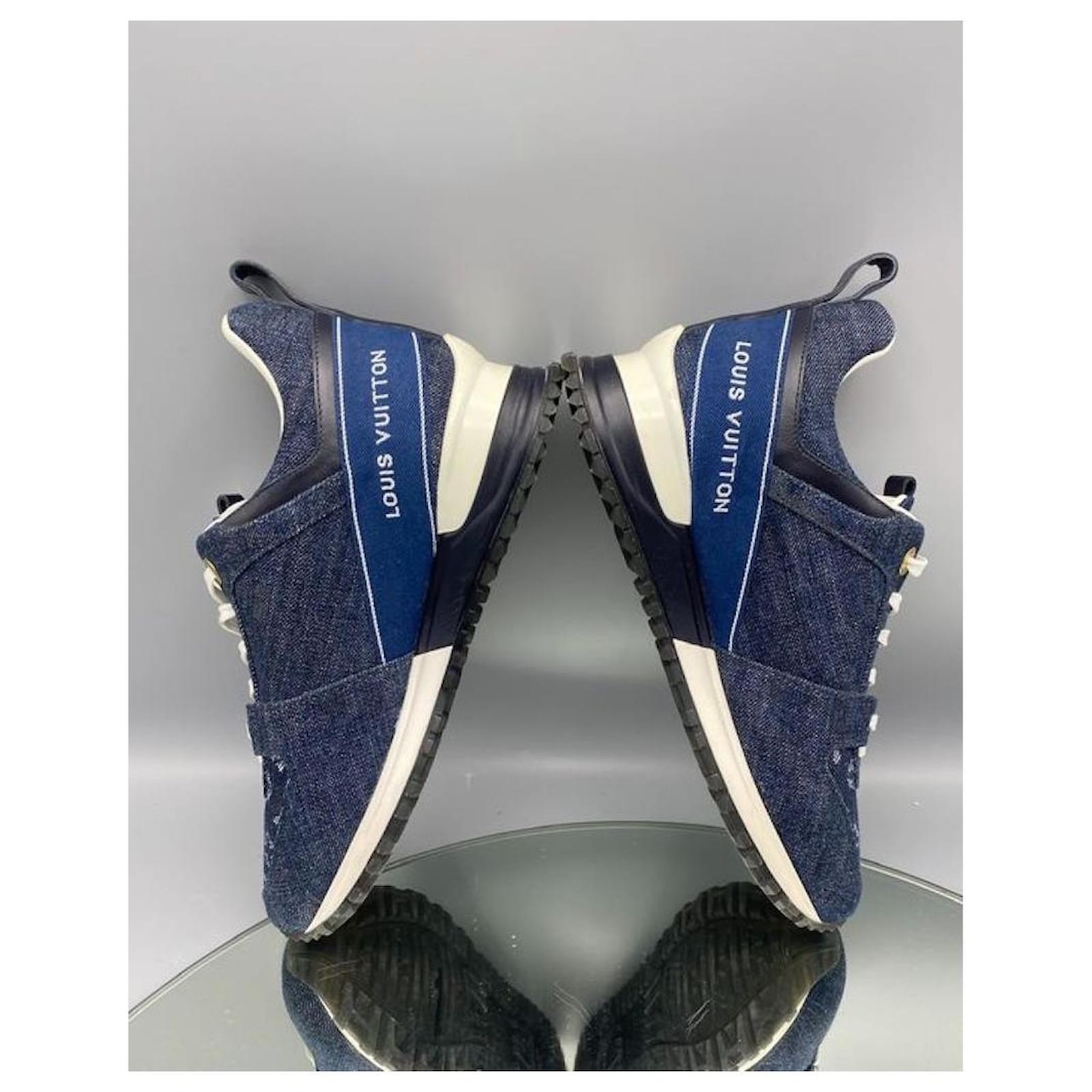 Louis Vuitton sneakers sneakers lv trainer Blue Leather ref.669835 - Joli  Closet