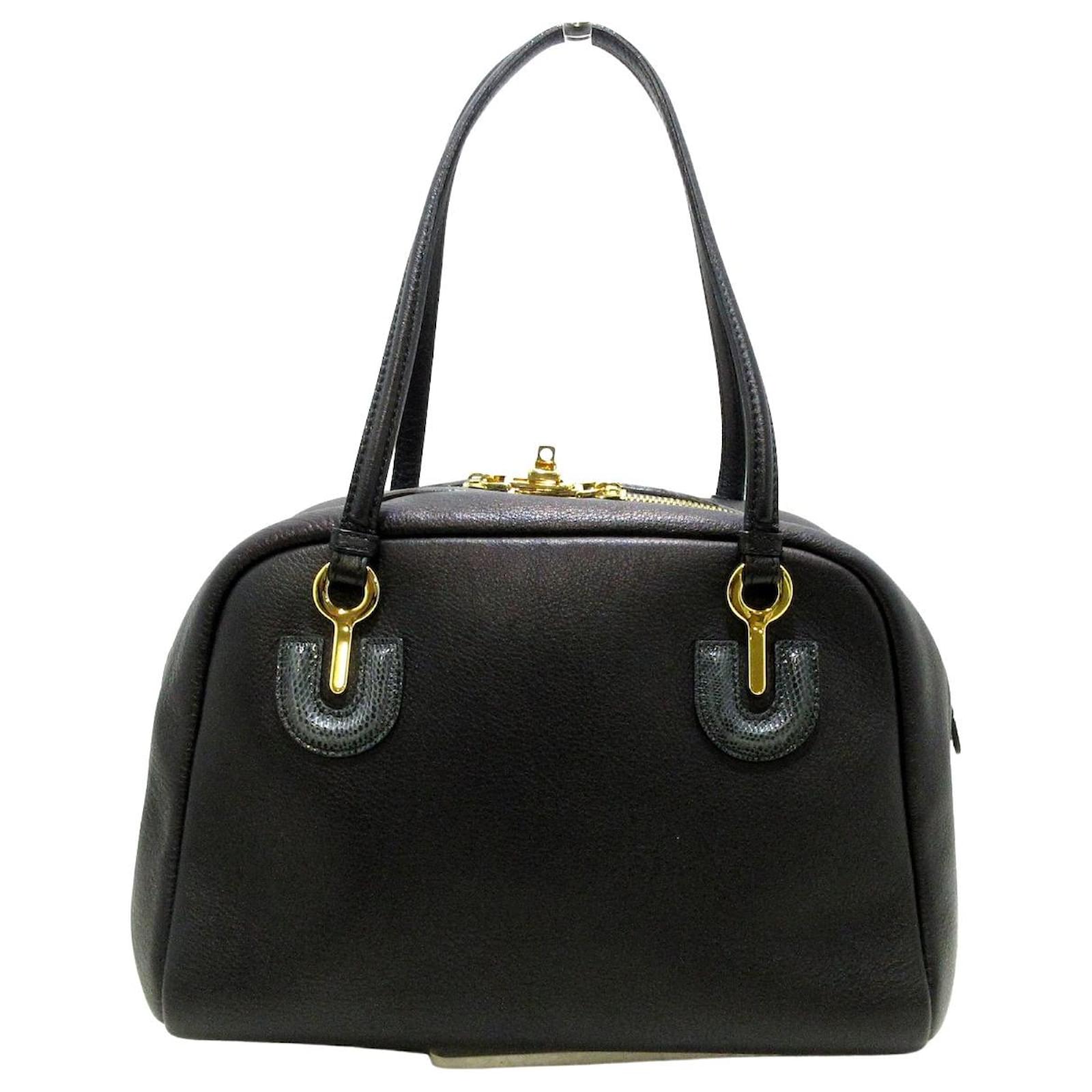 Loewe Shoulder Bag Black Leather ref.429015 Joli Closet