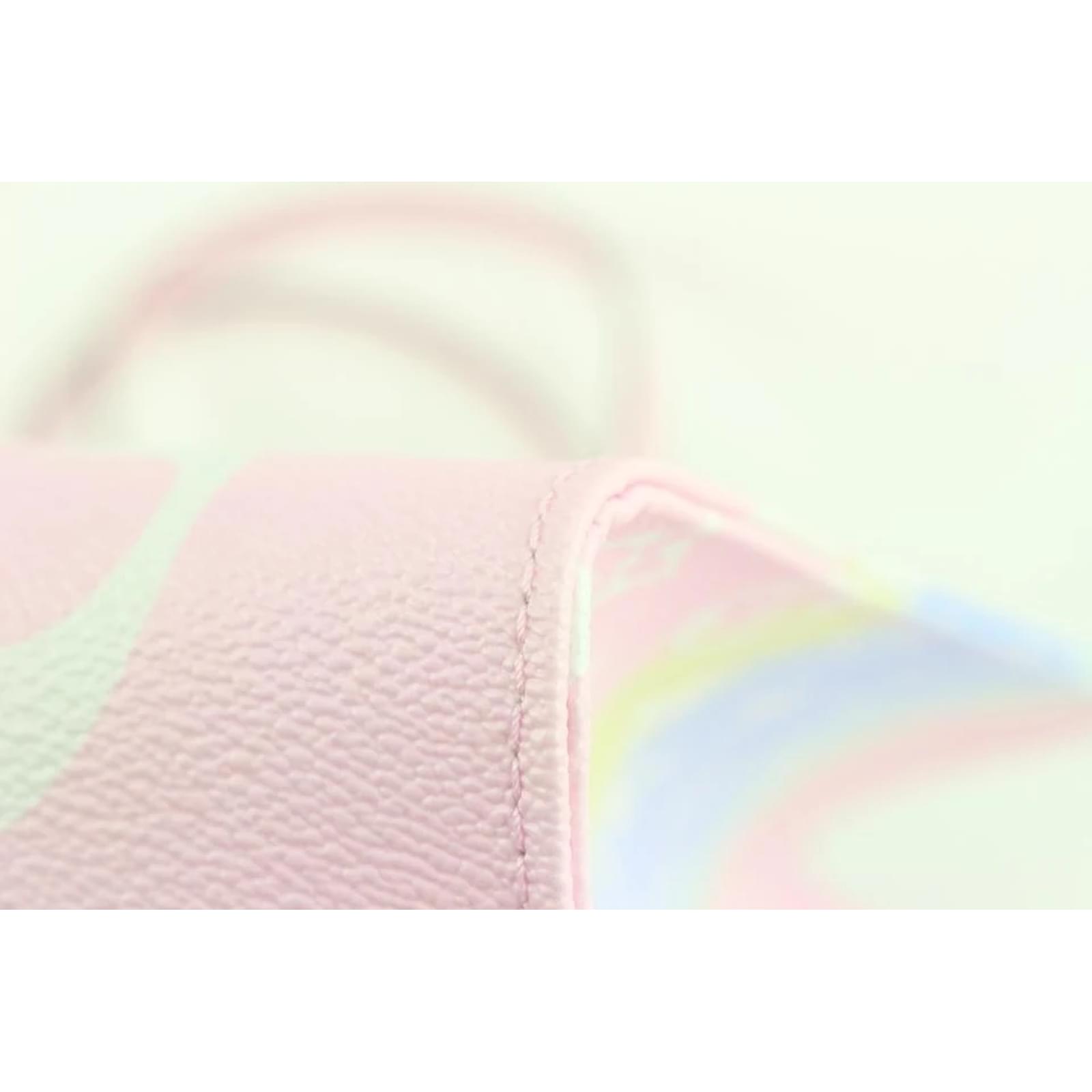 Louis Vuitton Pink Tie Dye Monogram Escale Onthego GM Tote 33L26a