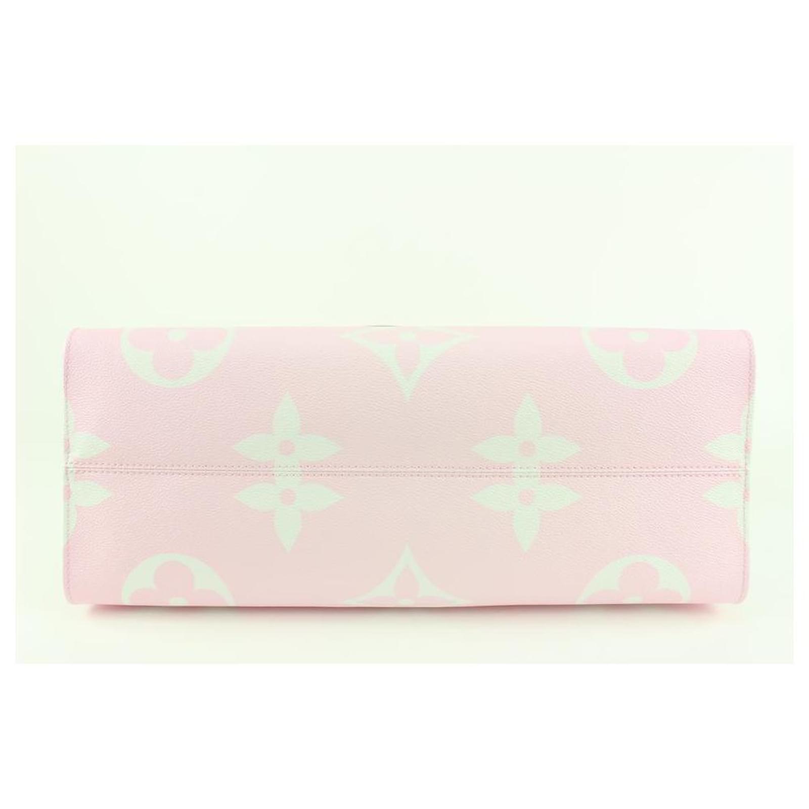 Louis Vuitton Pink Tie Dye Monogram Escale Onthego GM Tote Leather  ref.429368 - Joli Closet