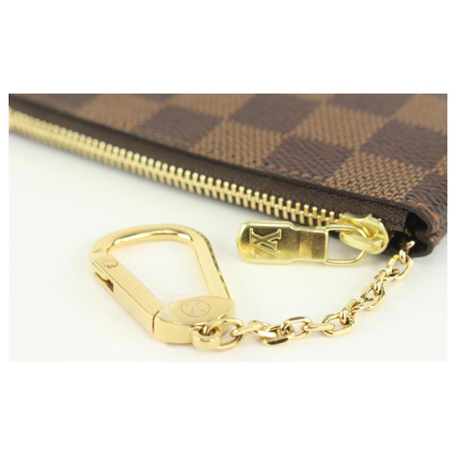 Louis Vuitton Damier Ebene Key Pouch N62658 Brown Cloth ref.880275 - Joli  Closet
