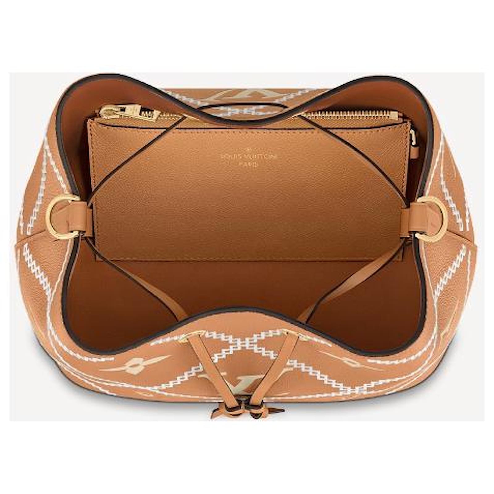 Louis Vuitton LV NeoNoe new Brown Leather ref.429407 - Joli Closet