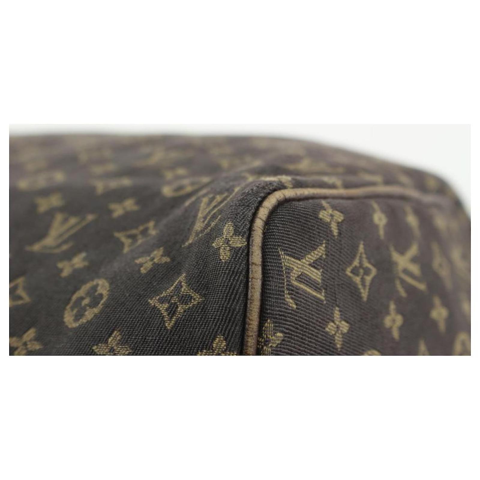 Louis Vuitton Mini Lin Brown Monogram Idylle Speedy 30 Bag Leather  ref.429424 - Joli Closet