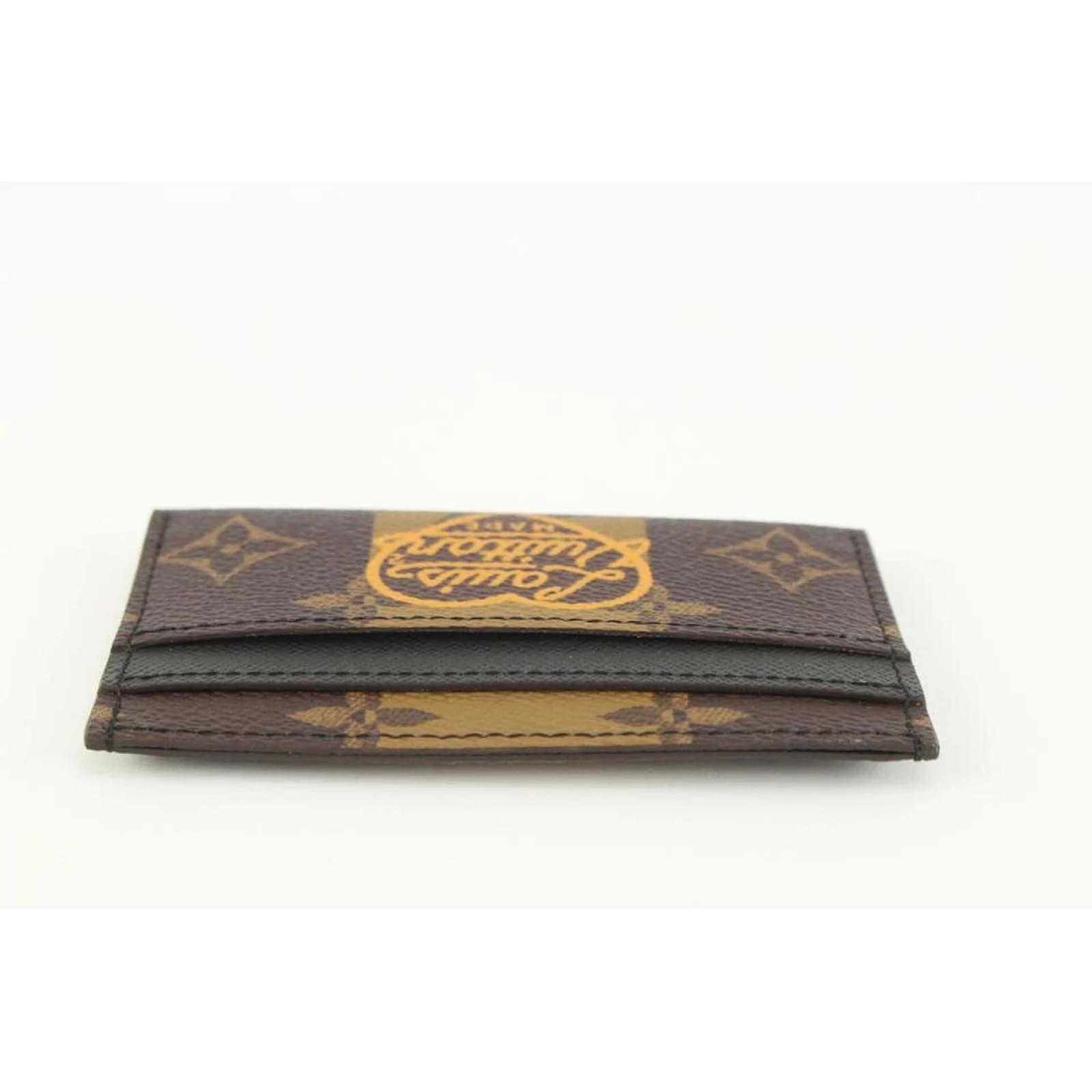 Louis Vuitton Virgil Abloh x Nigo Monogram Strap Porte Cartes Card Holder  1130lv24