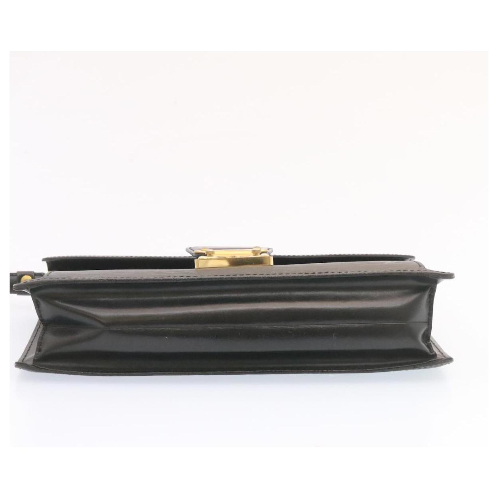 Louis Vuitton Sellier Black Leather ref.430548 - Joli Closet