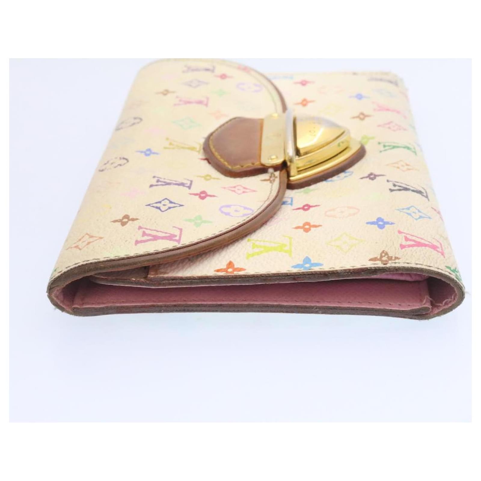 LOUIS VUITTON Monogram Multicolor Portefeuille Ugeni M60053 LV Auth fm779  White ref.430892 - Joli Closet