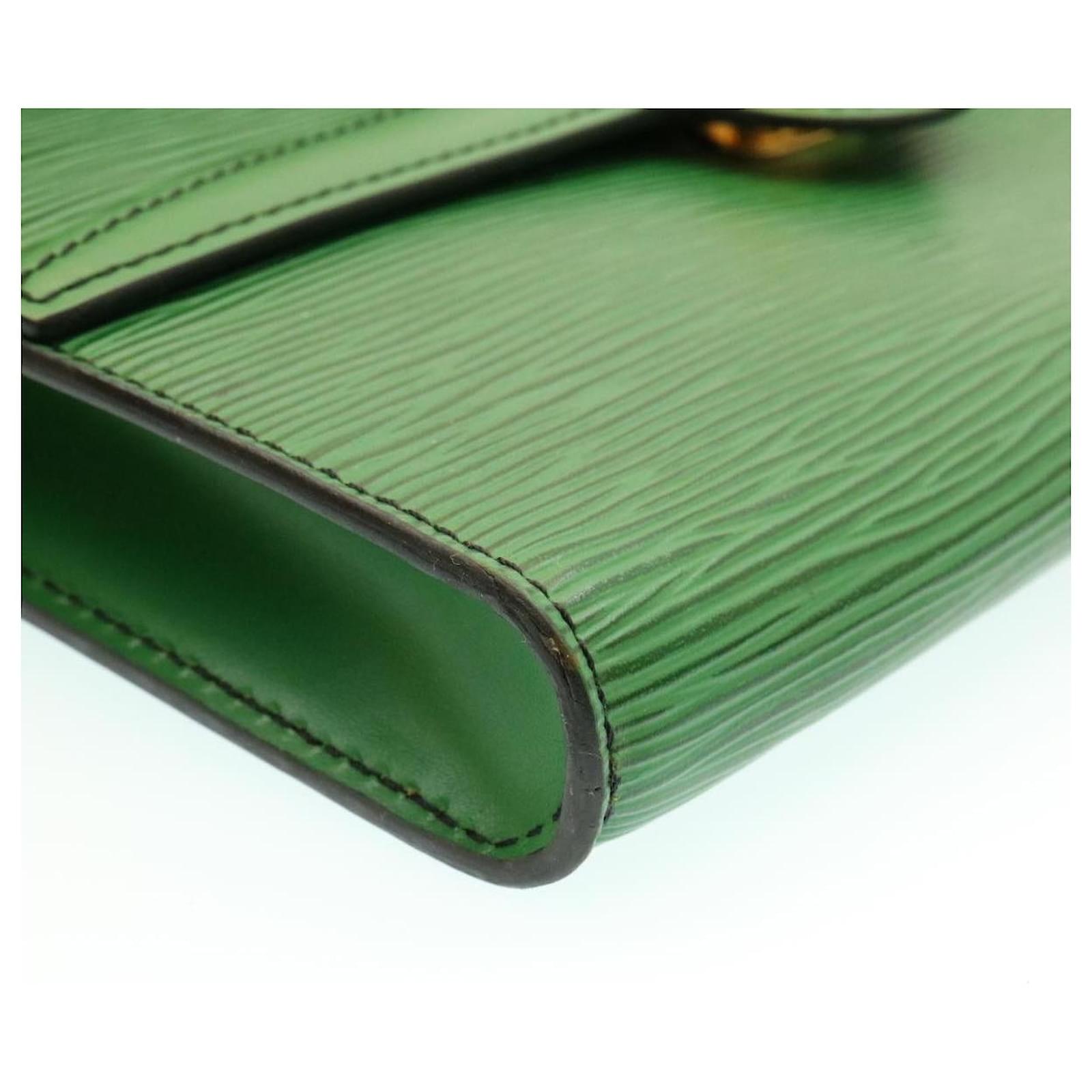 LOUIS VUITTON Epi Arsch 2Way Clutch Shoulder Bag Green M52574 LV