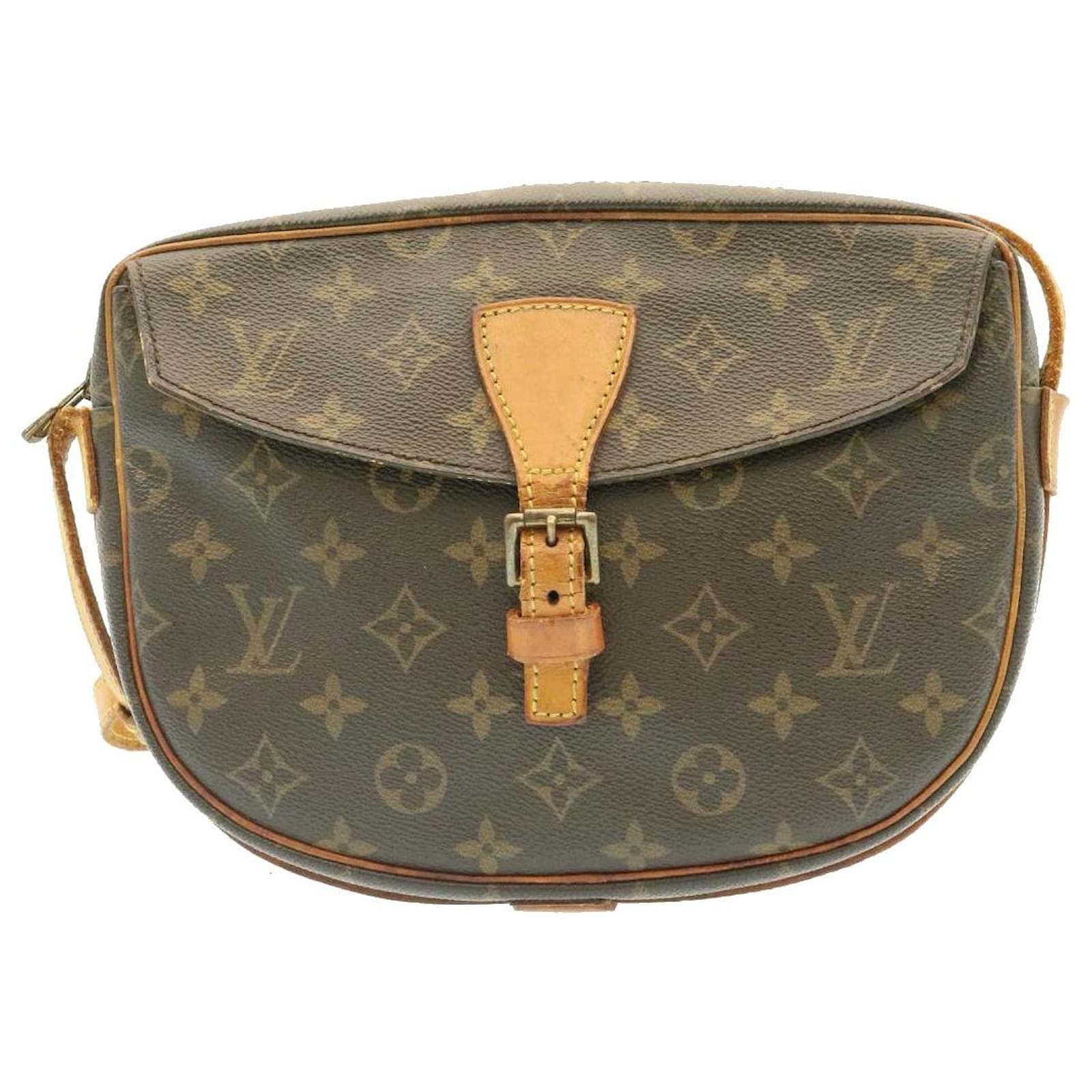 LOUIS VUITTON Monogram Jeune Fille MM Shoulder Bag M51226 LV Auth 25387  Cloth ref.431208 - Joli Closet