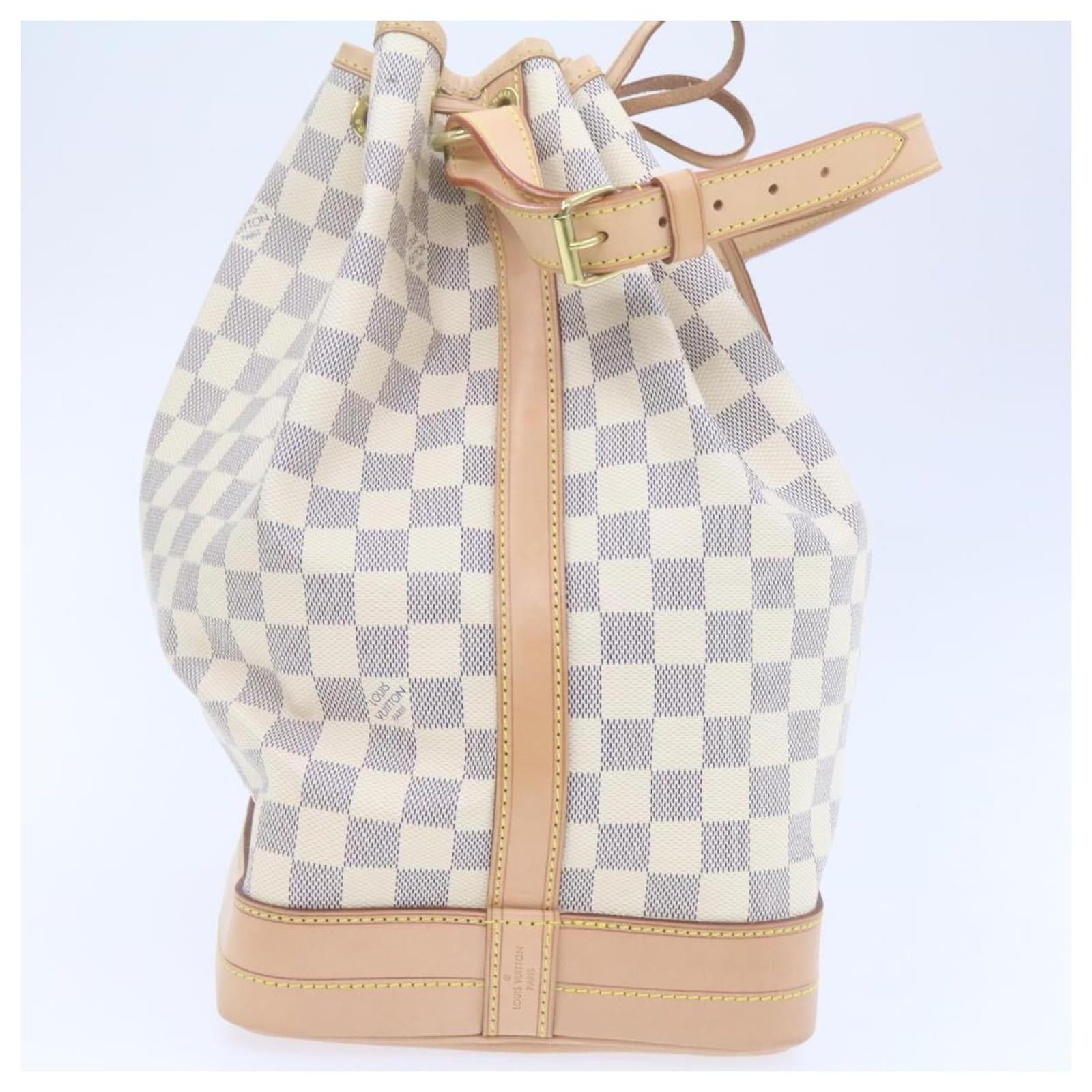 LOUIS VUITTON Damier Azur Noe Shoulder Bag N42222 LV Auth 21577 ref.431383  - Joli Closet