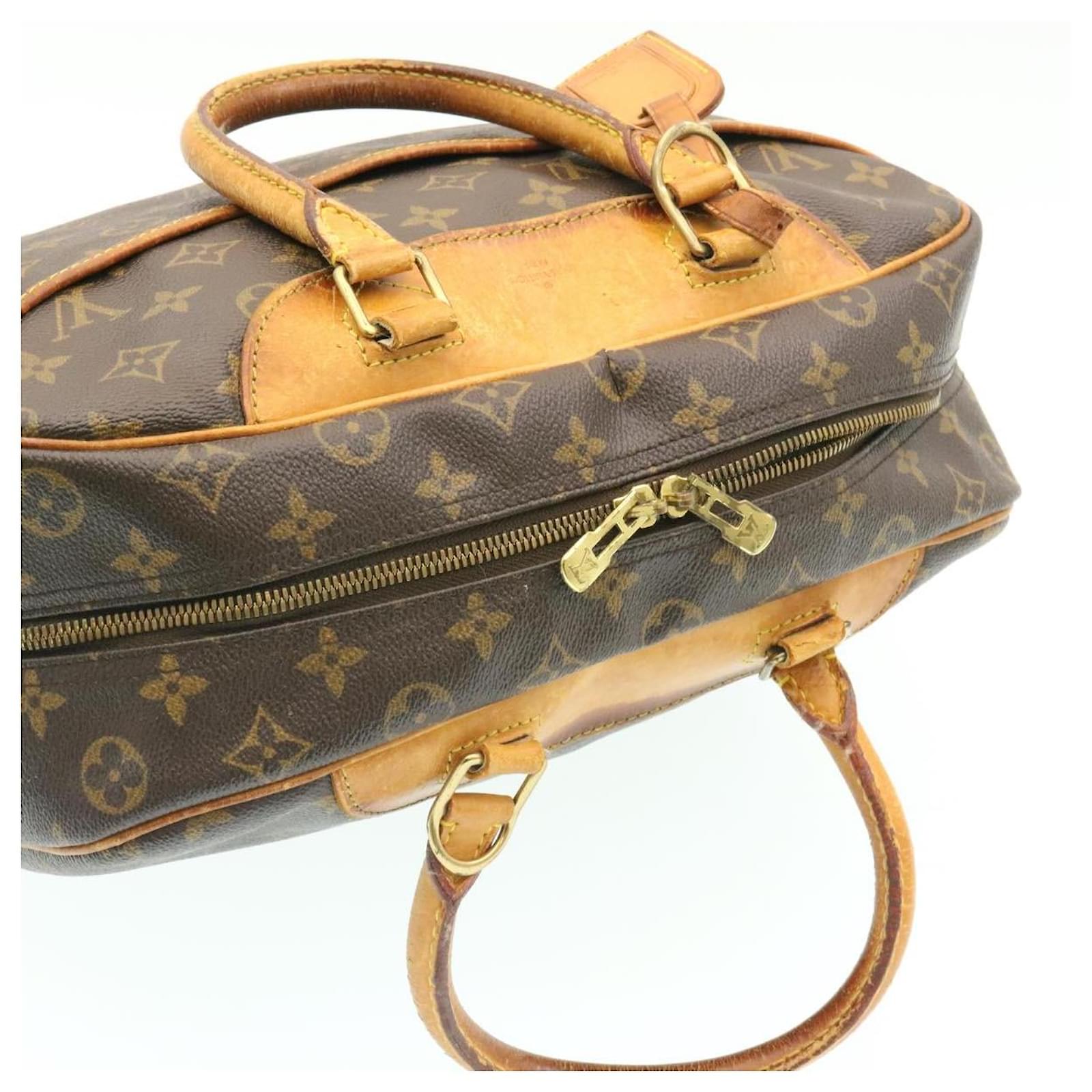 Louis Vuitton Monogram Deauville Hand Bag M47270 LV Auth 37431