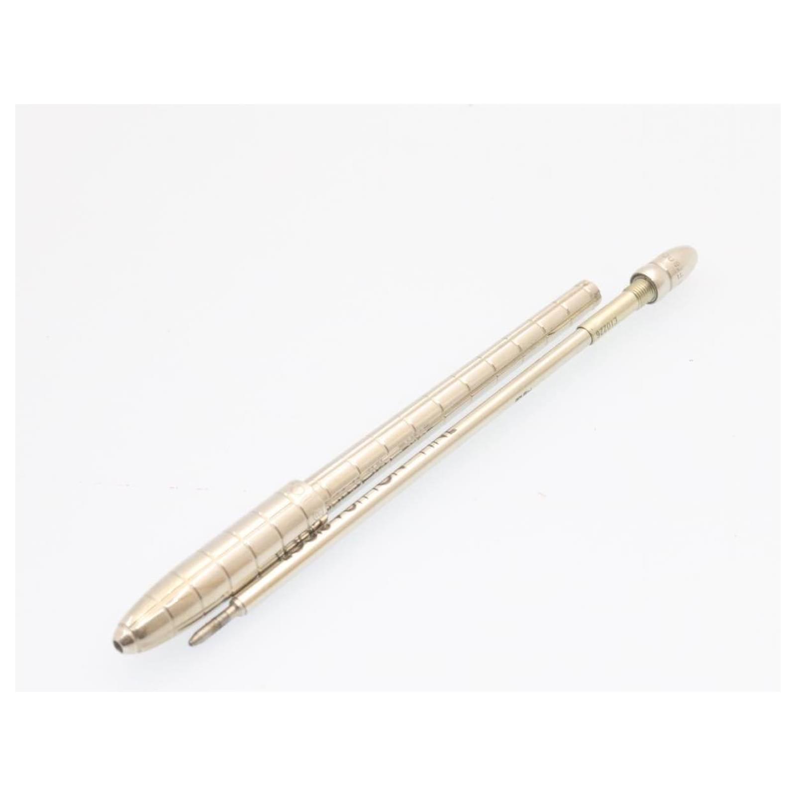 Louis Vuitton Louis Vuitton Stylo Silver tone Ballpoint Pen for