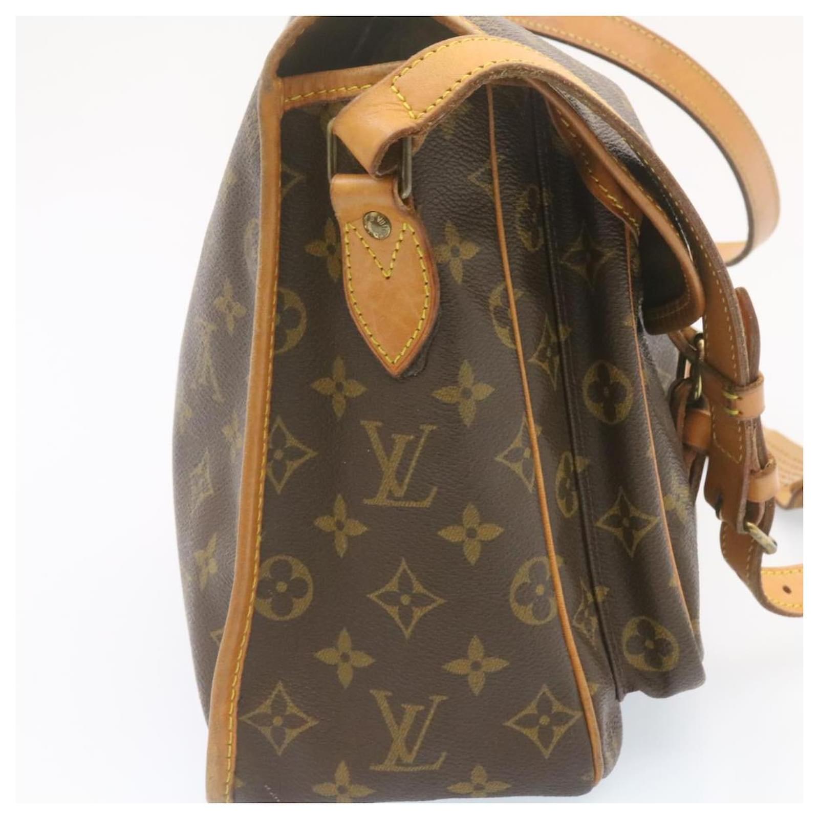 LOUIS VUITTON Monogram Bagatelle GM Shoulder Bag Vintage M51264 LV Auth  22659 Cloth ref.431667 - Joli Closet
