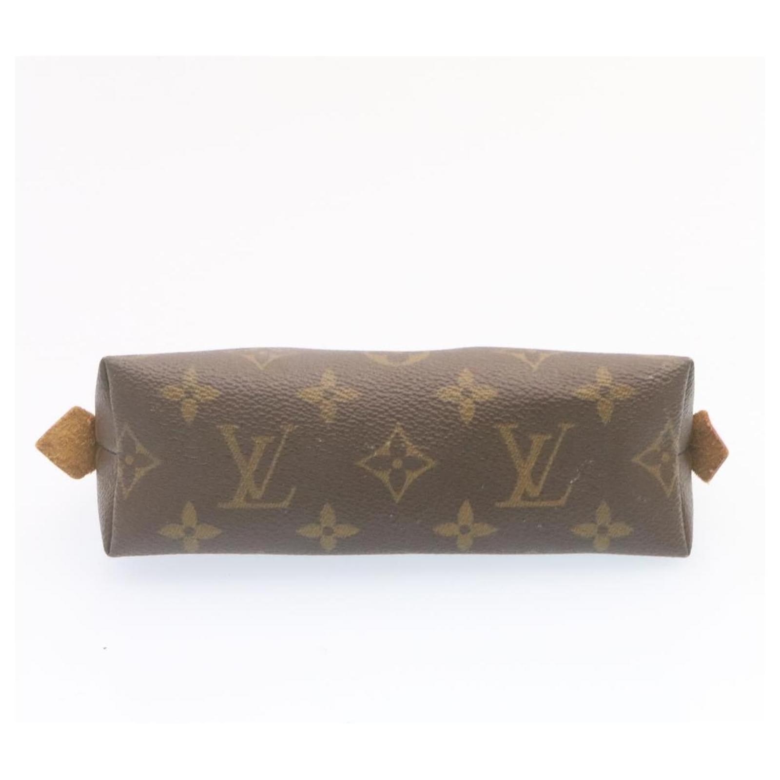 LOUIS VUITTON Damier Ebene Pochette Cosmetic PM Pouch N47516 LV Auth 44604  ref.960607 - Joli Closet