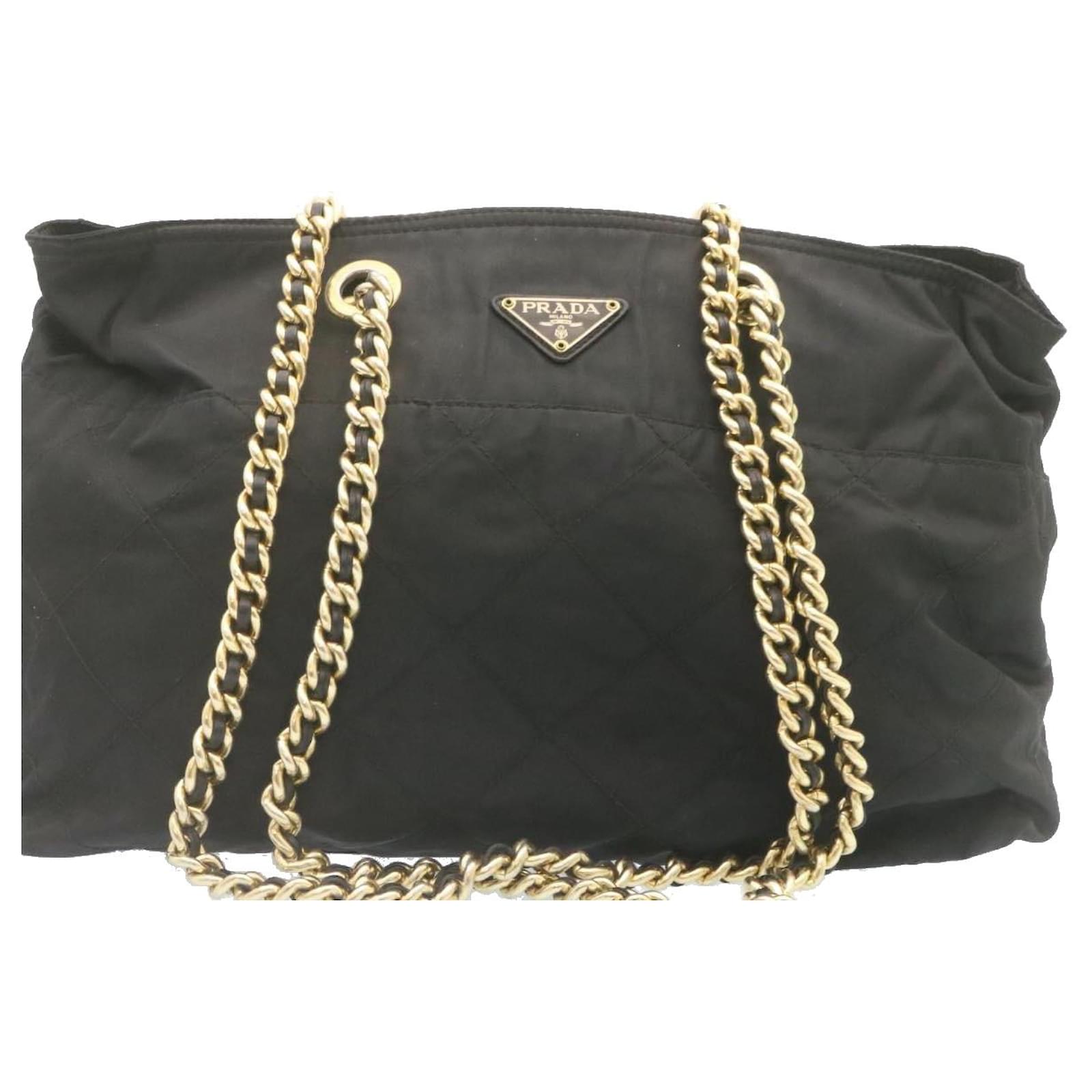 prada chain bag nylon