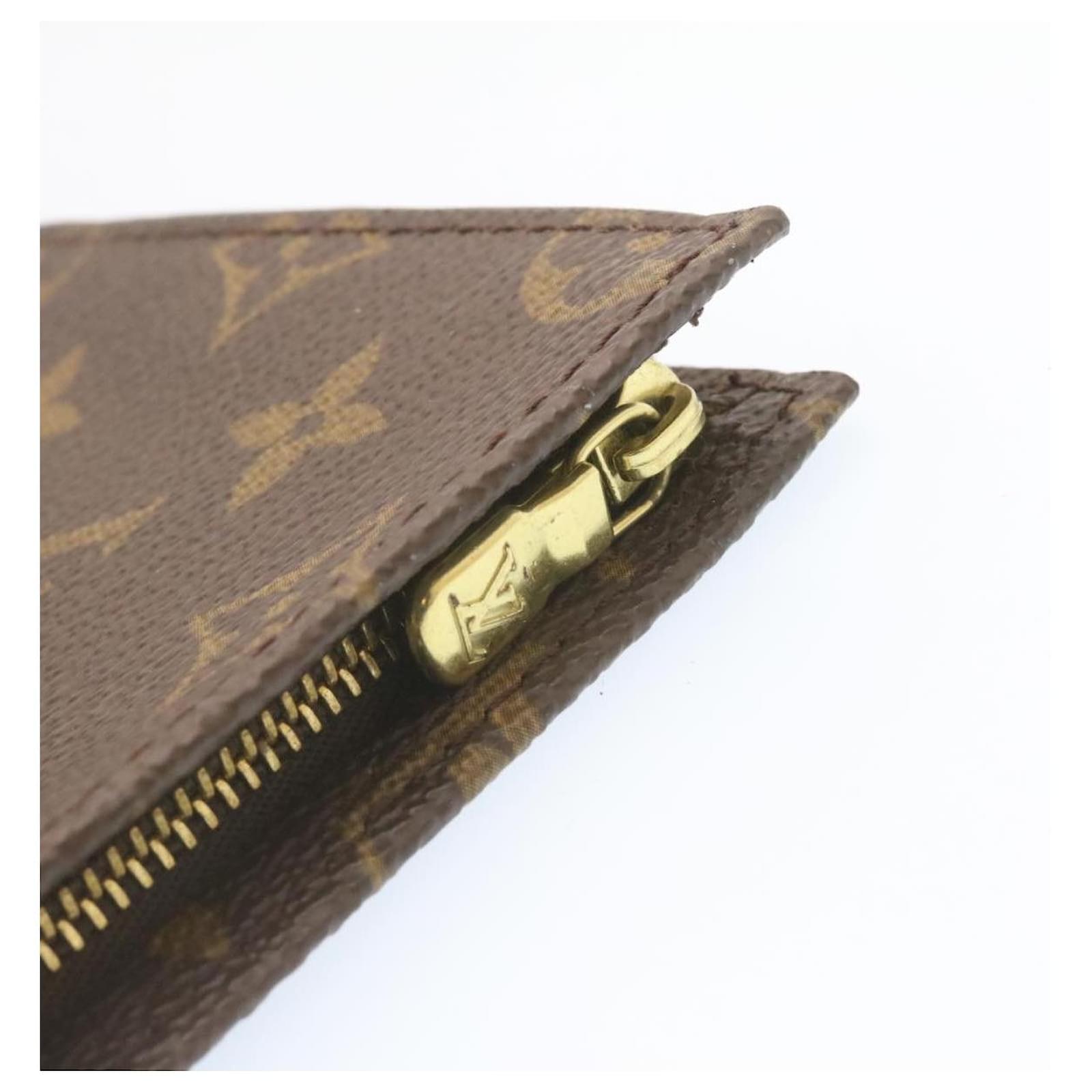 LOUIS VUITTON Monogram Bucket PM Accessory Pouch LV Auth ar4665 Cloth  ref.432022 - Joli Closet