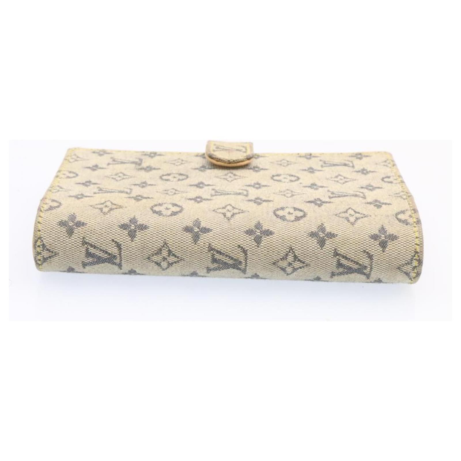 LOUIS VUITTON Monogram Mini Agenda PM Day Planner Cover Blue