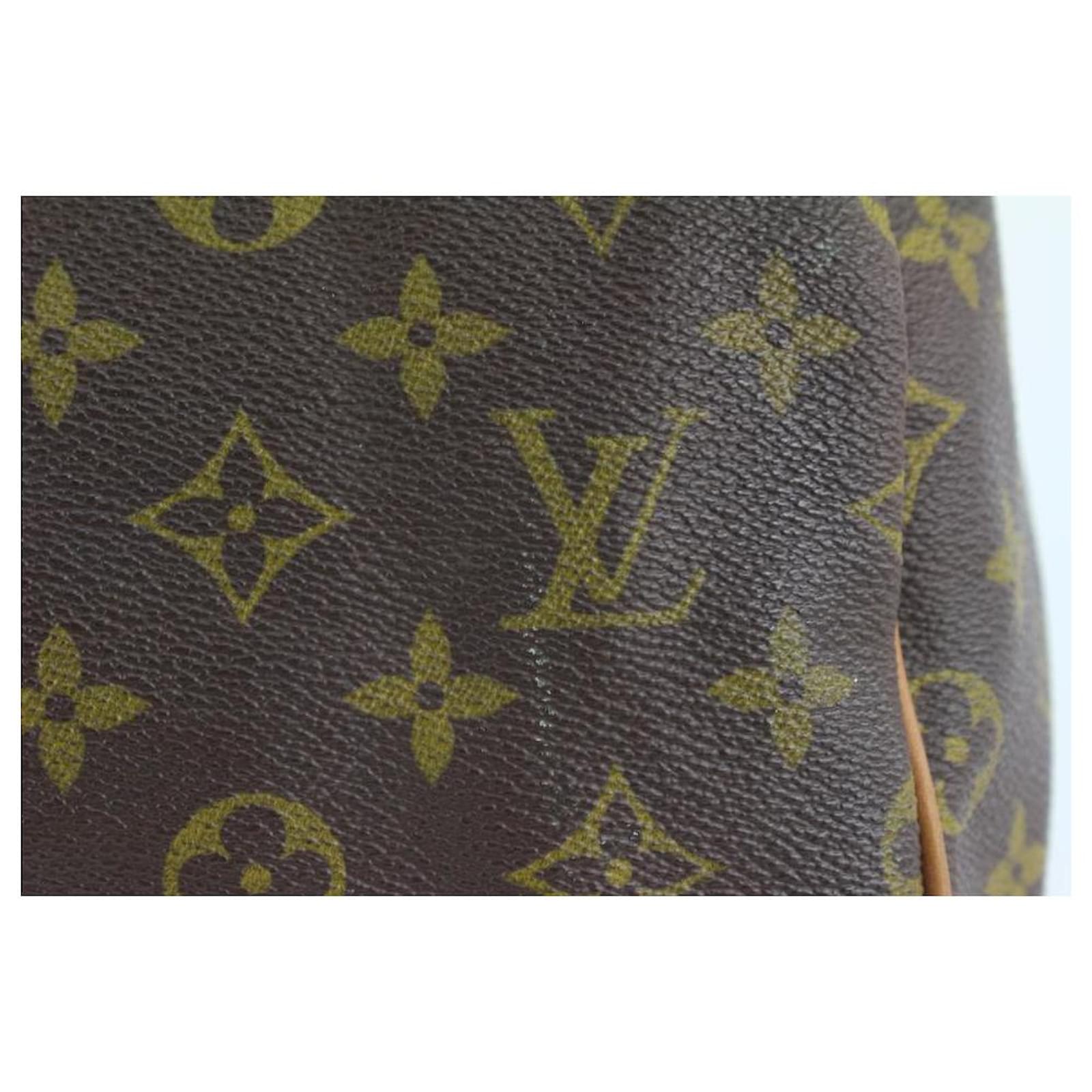 Louis Vuitton Rare Vintage Monogram Speedy 30 Boston Bag 122lv7