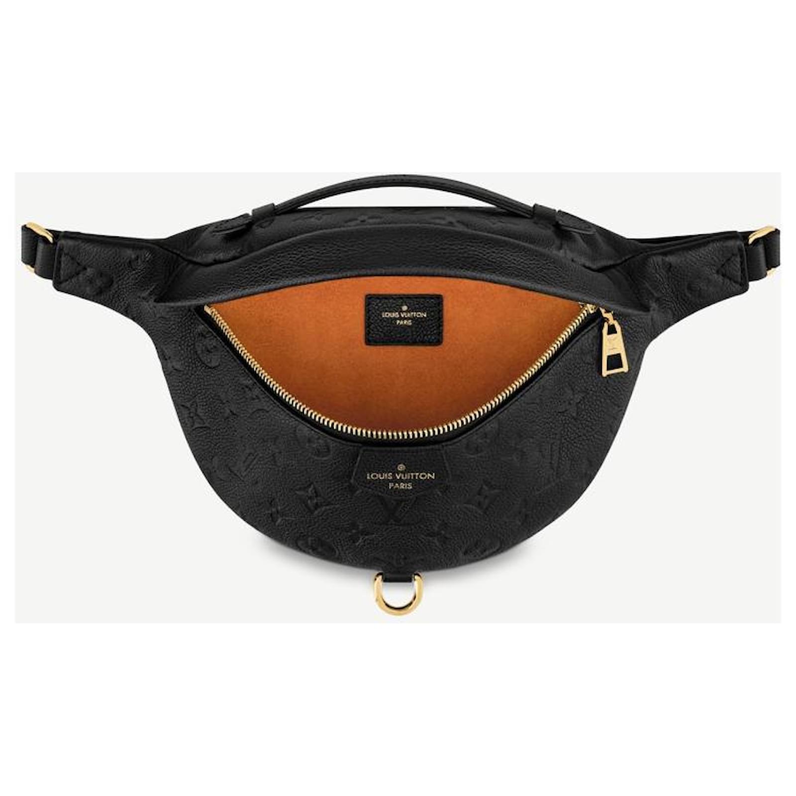 Louis Vuitton Bum Bag Monogram Empreinte Leather Black 8741780