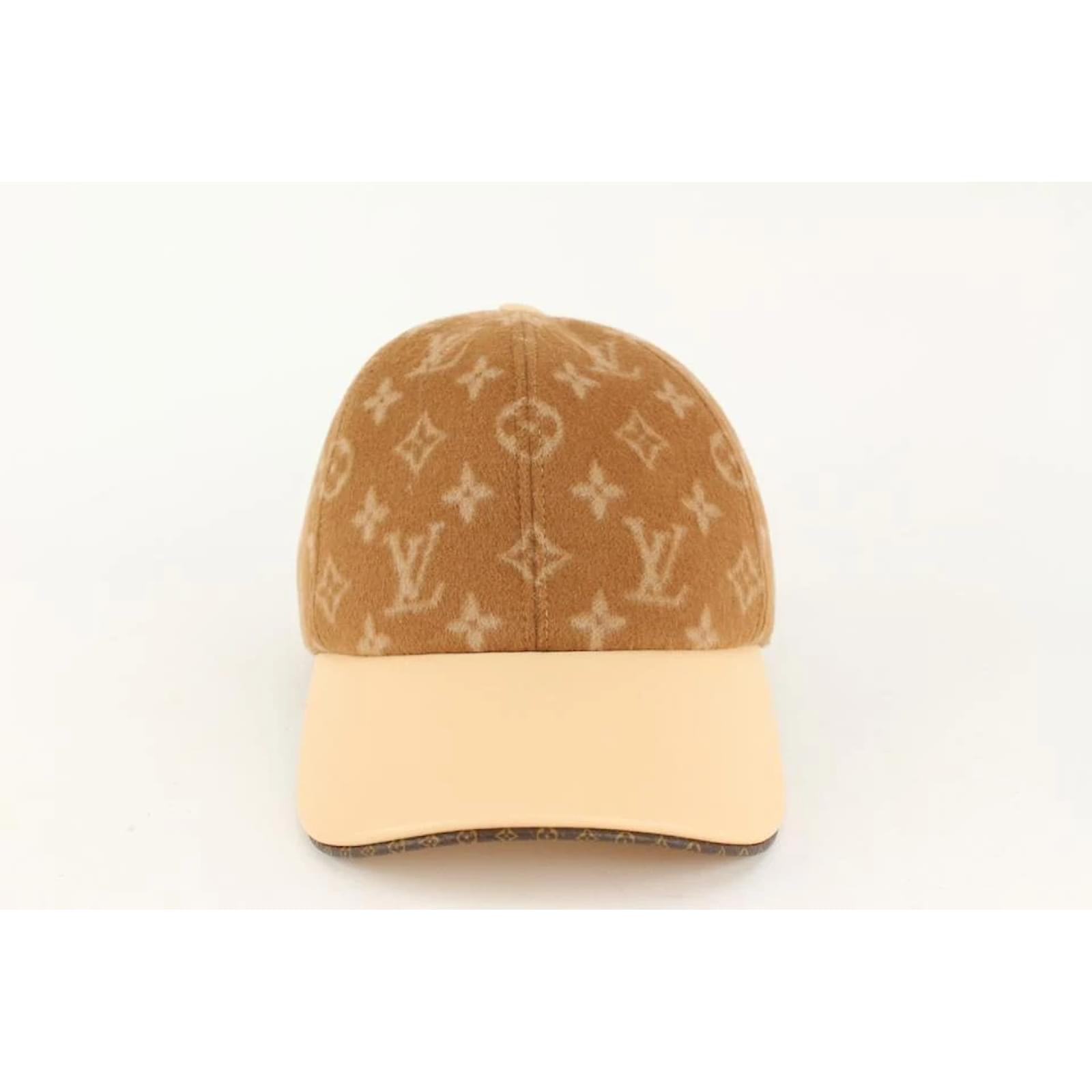 Louis Vuitton Womens Wide-brimmed Hats 2022-23FW, Beige, S (Confirmation Required)