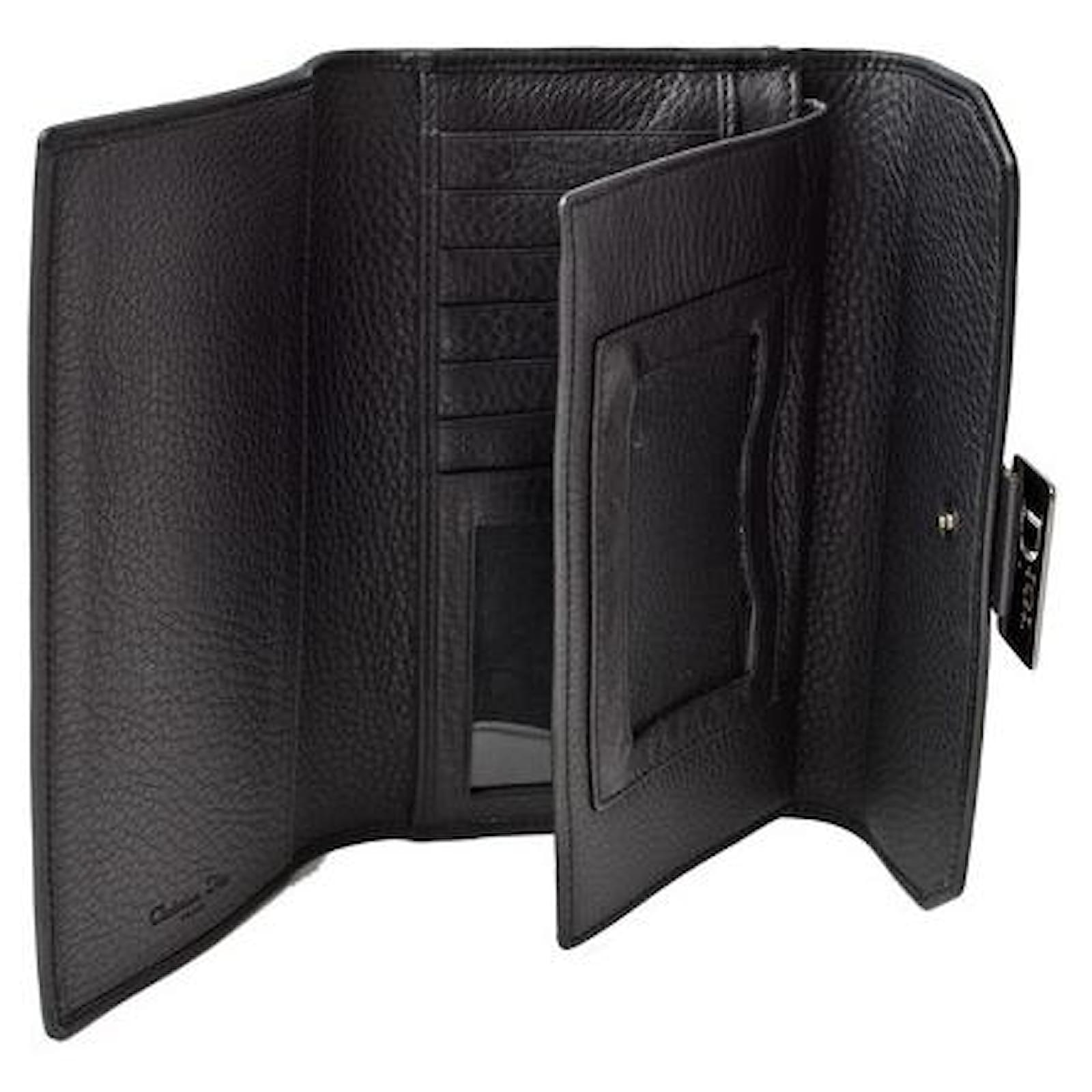 【無料郵送/関税込/正規品】 Dior Jolie Scarlet Wallet Black S Dior Jolie Sakura Wallet Black Cannage Lambskin | DIOR