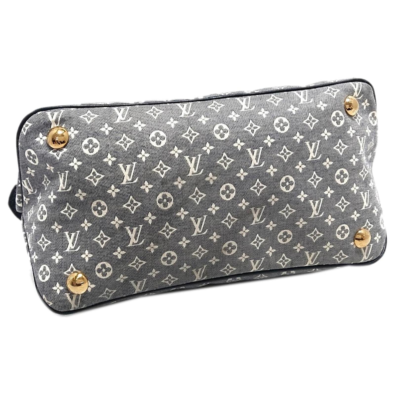 Louis Vuitton Gray Monogram Idylle Ballade PM Blue Grey Navy blue Leather  Cotton Pony-style calfskin Cloth ref.413137 - Joli Closet