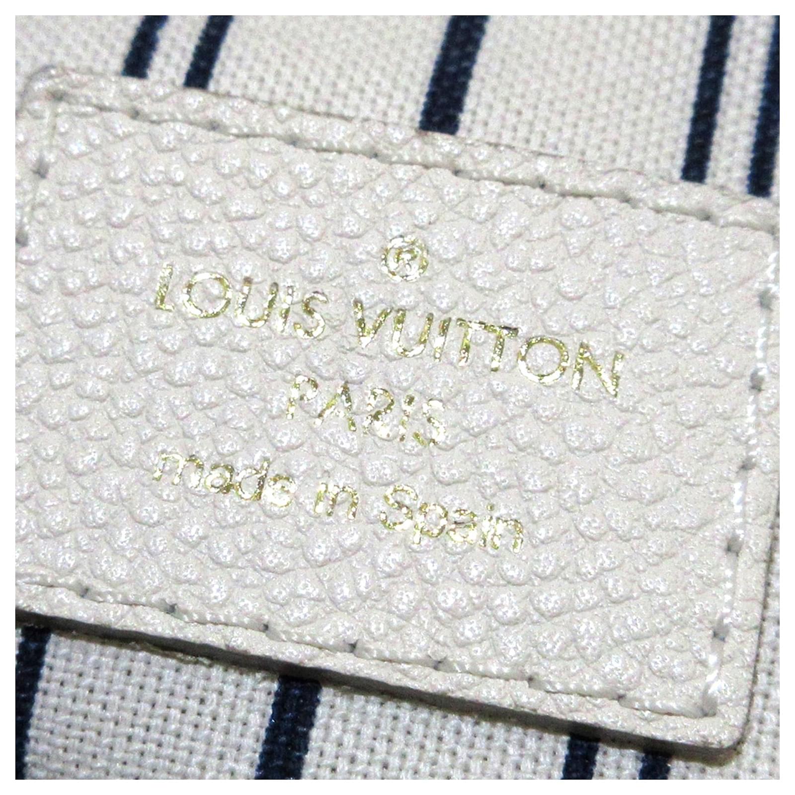 Louis Vuitton White Monogram Empreinte Artsy MM Leather ref.433740 - Joli  Closet