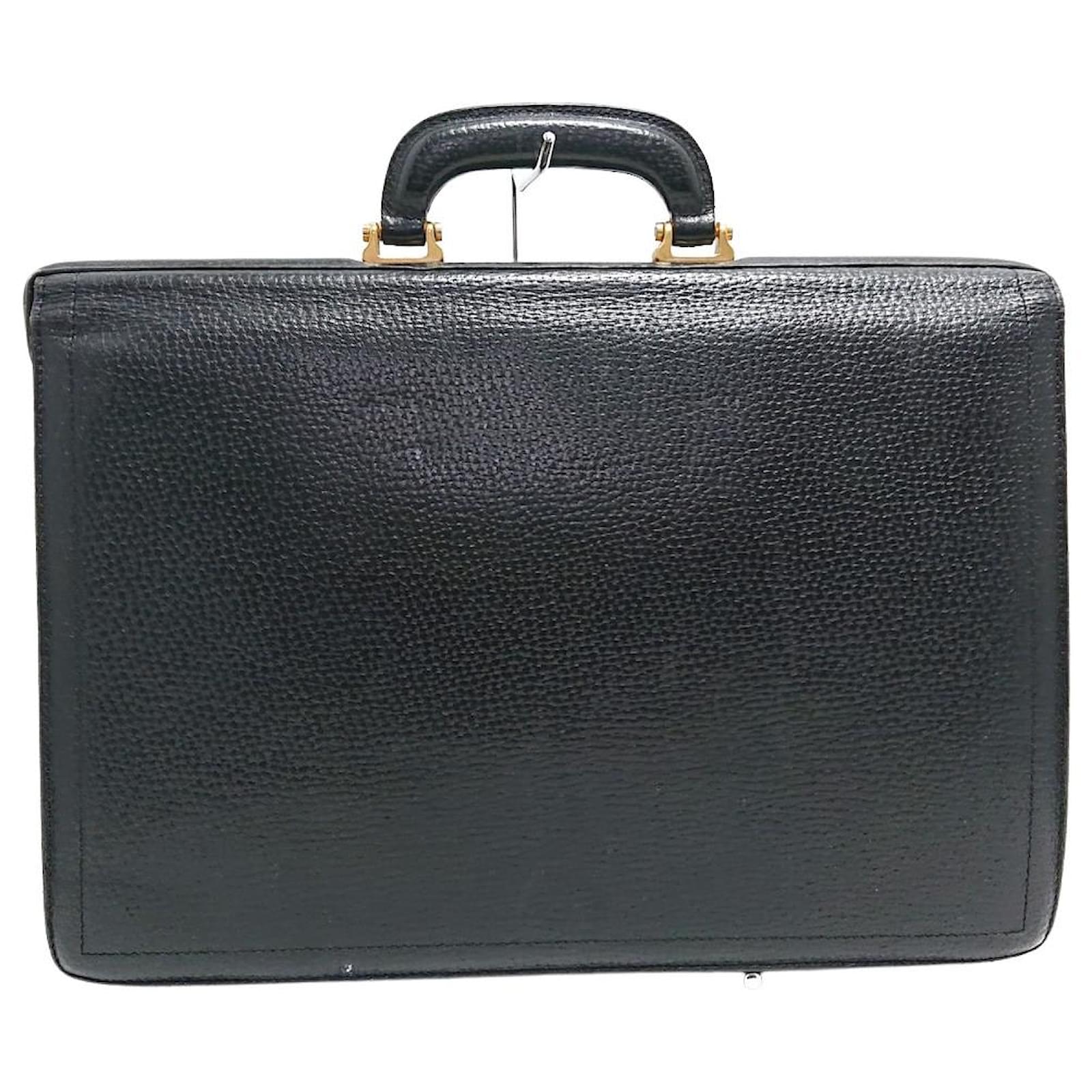 Loewe Briefcase Black Leather Ref.434626 - Joli Closet