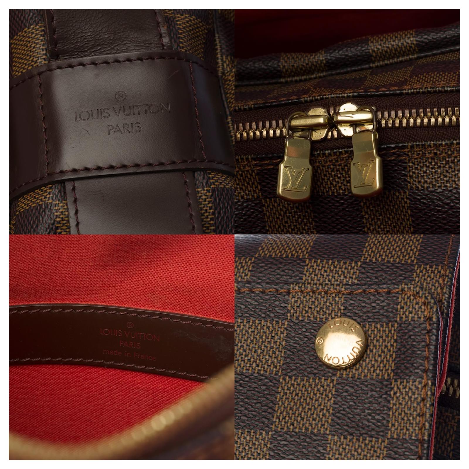 Autre Marque Louis Vuitton Paris Dark brown Leather ref.707737 - Joli Closet