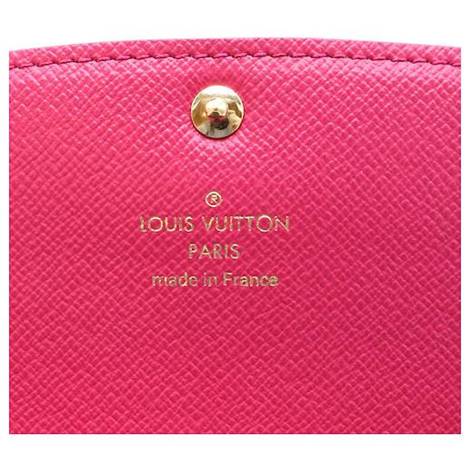 Louis Vuitton Monogram Flowers Emilie Long Wallet Brown Leather ref.434765  - Joli Closet