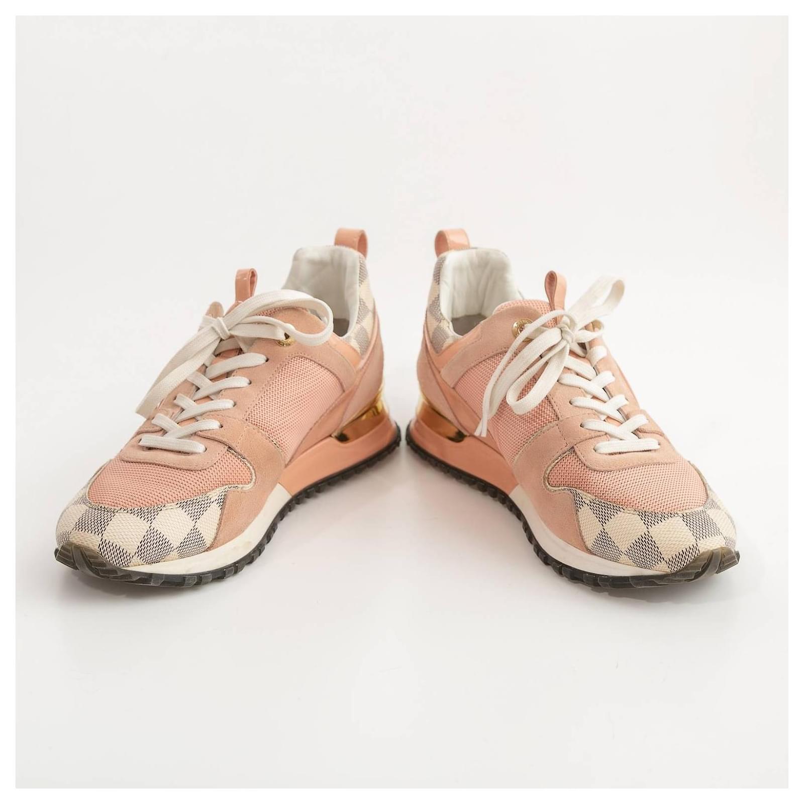 Louis Vuitton Sneakers aus Leder - Rosa - Größe 43 - 36267434